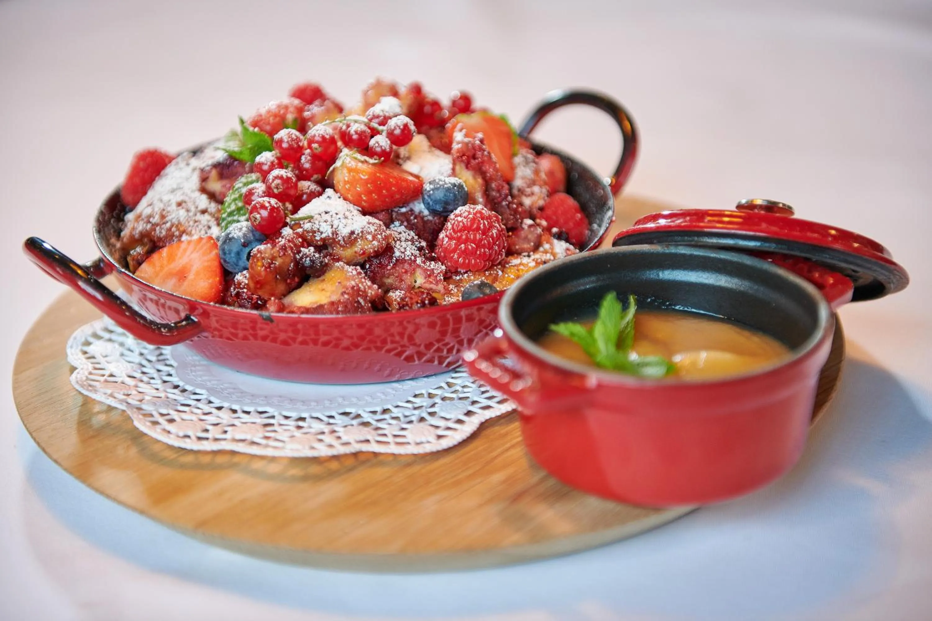 Food and drinks in Boutique-Hotel Schmelzhof