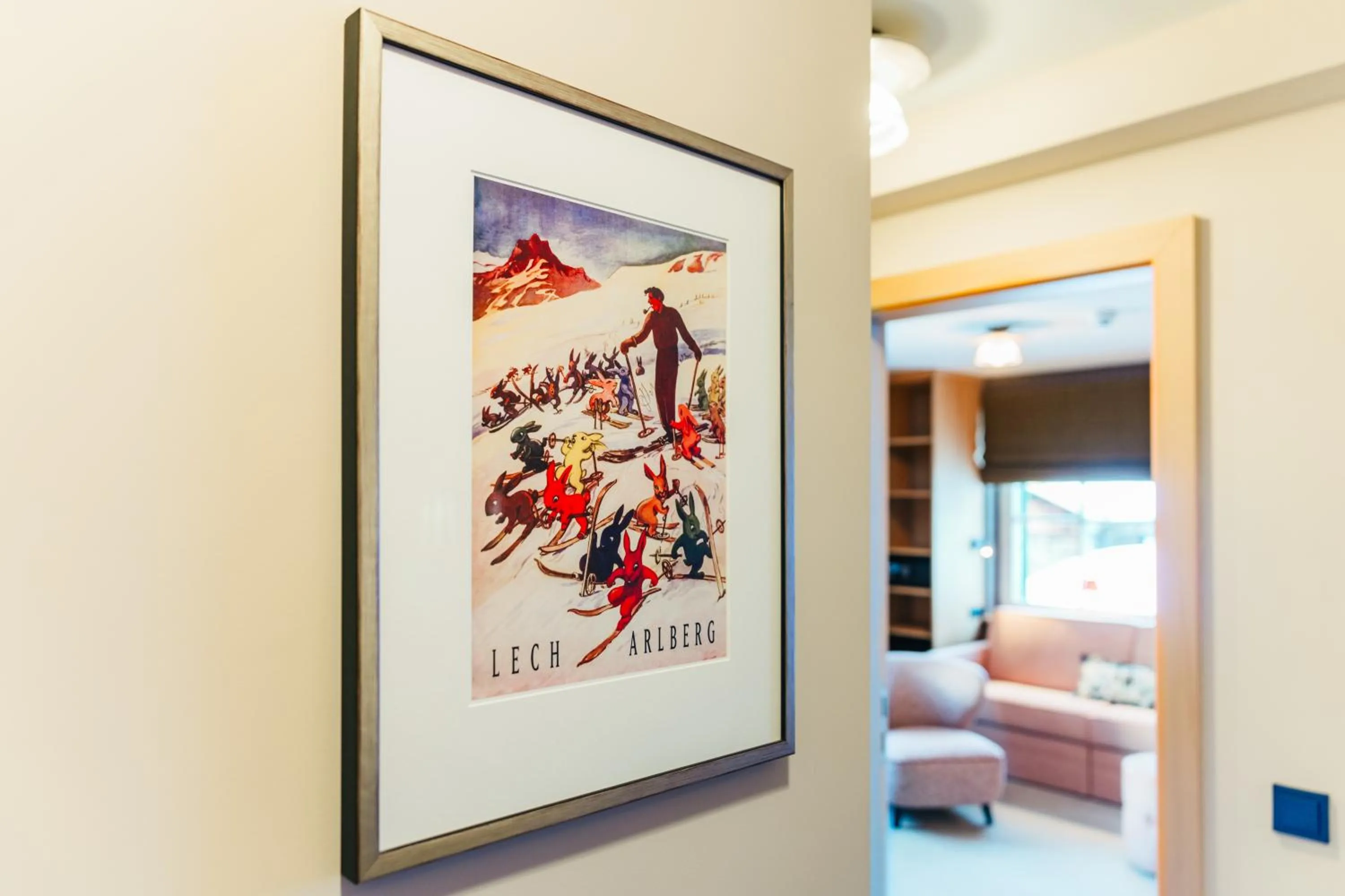 Living room in Boutique-Hotel Schmelzhof