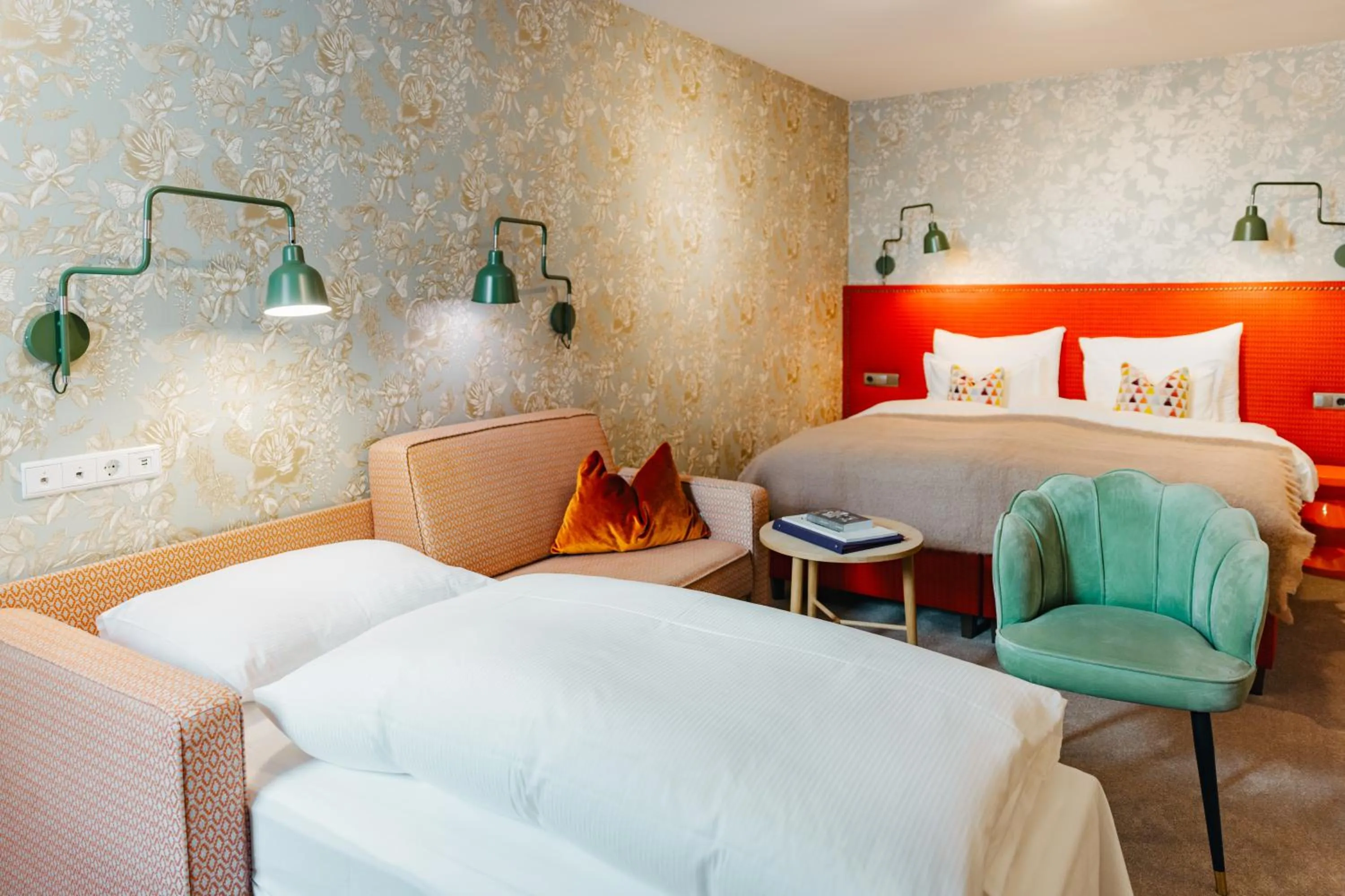 Photo of the whole room, Bed in Boutique-Hotel Schmelzhof