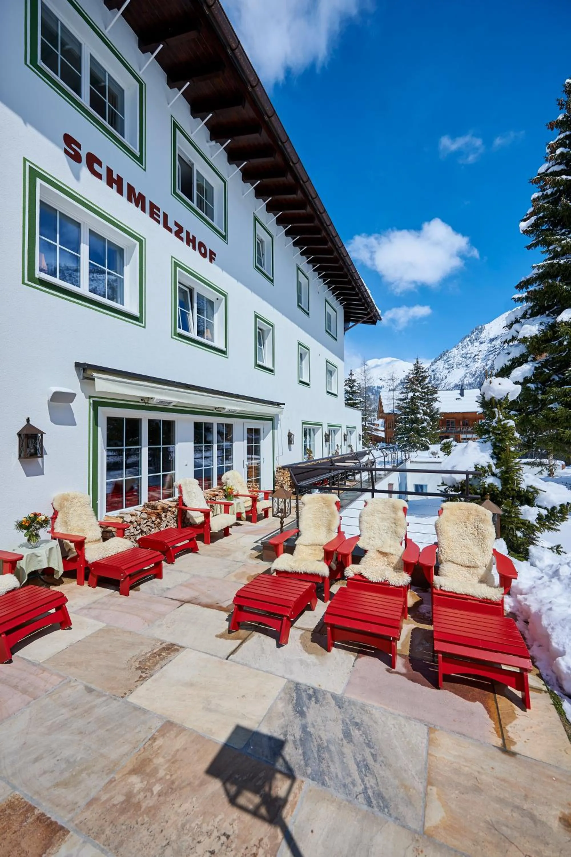 Property building in Boutique-Hotel Schmelzhof