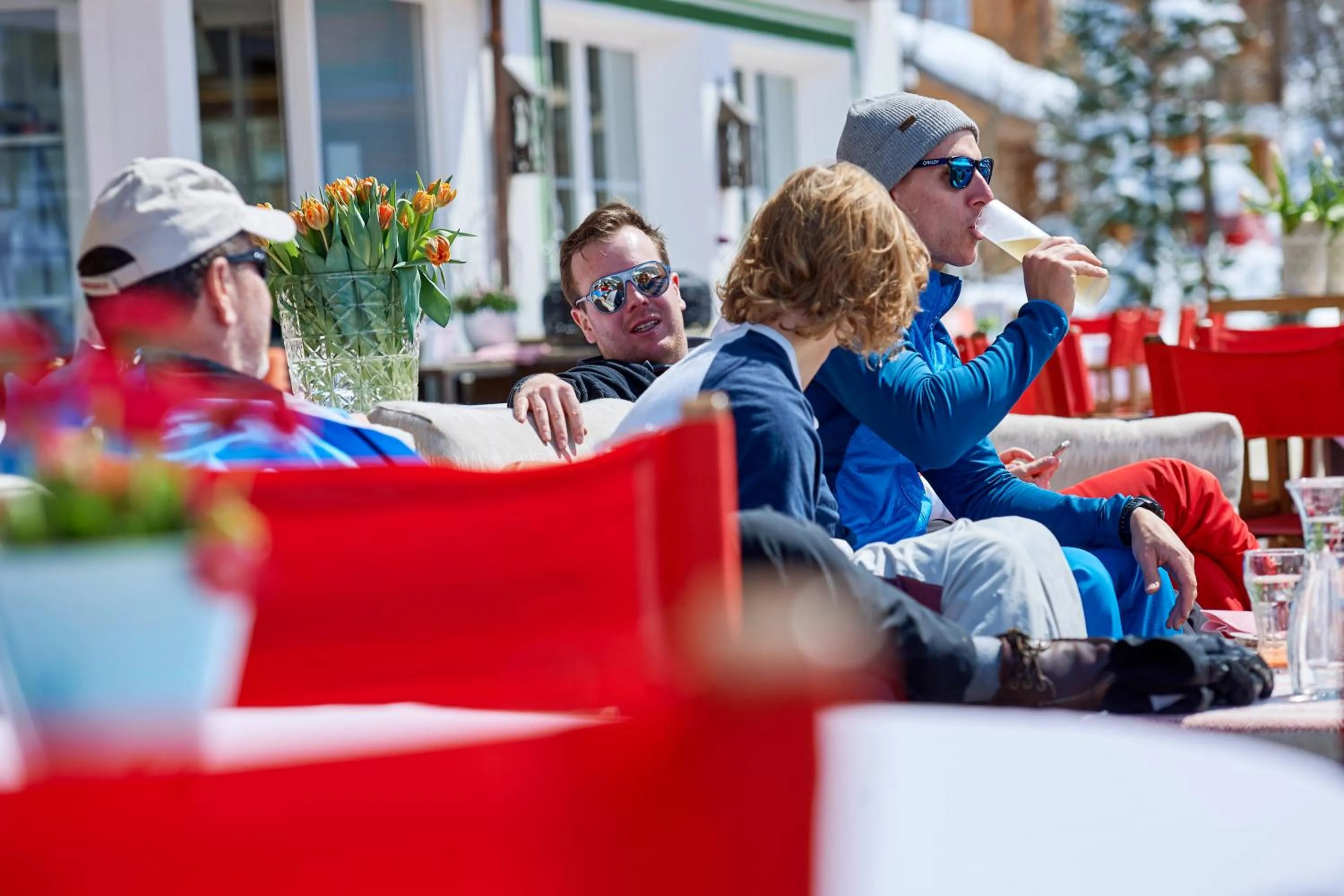 Balcony/Terrace in Boutique-Hotel Schmelzhof