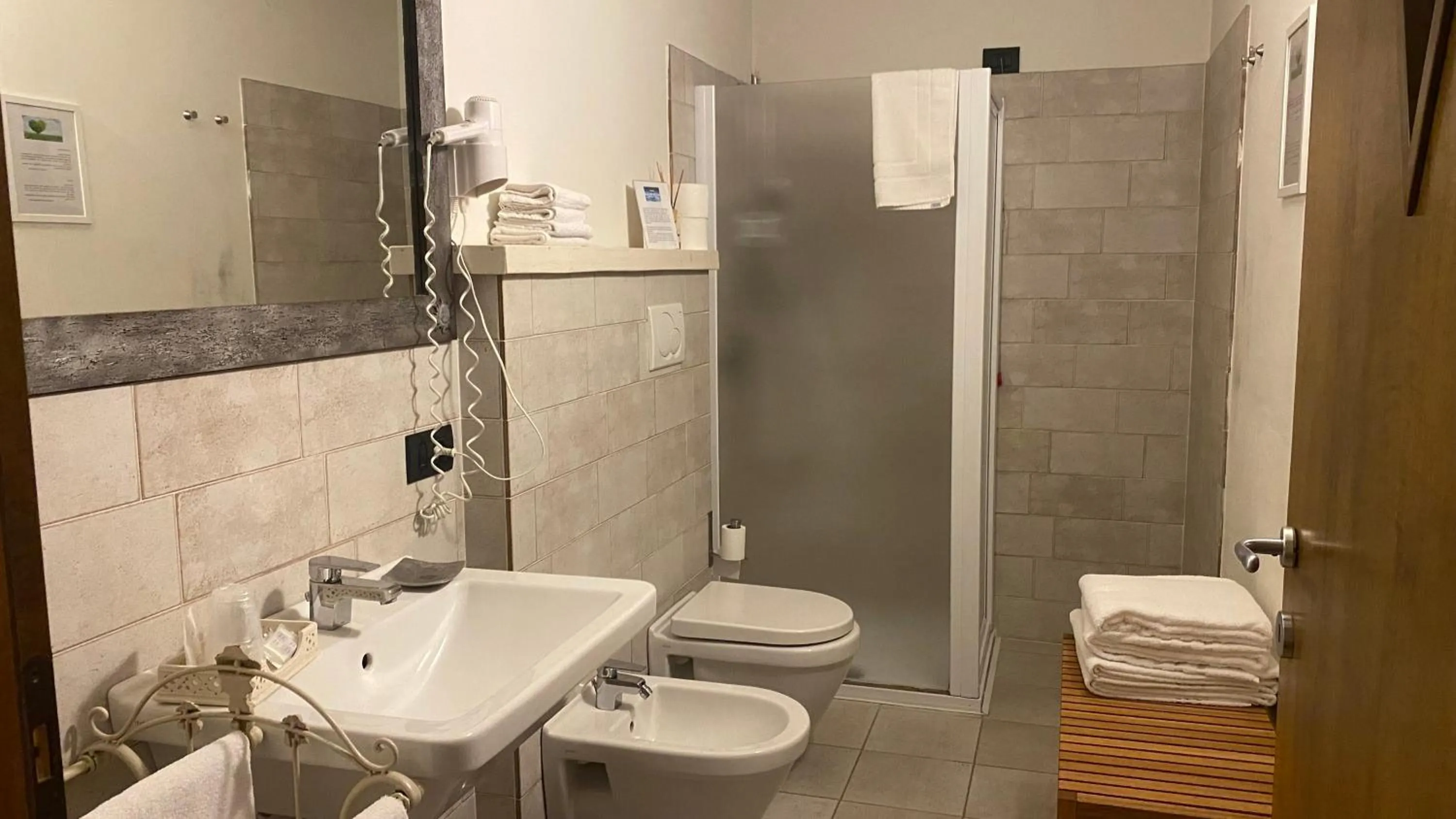 Bathroom in Agriturismo Corte Rocca