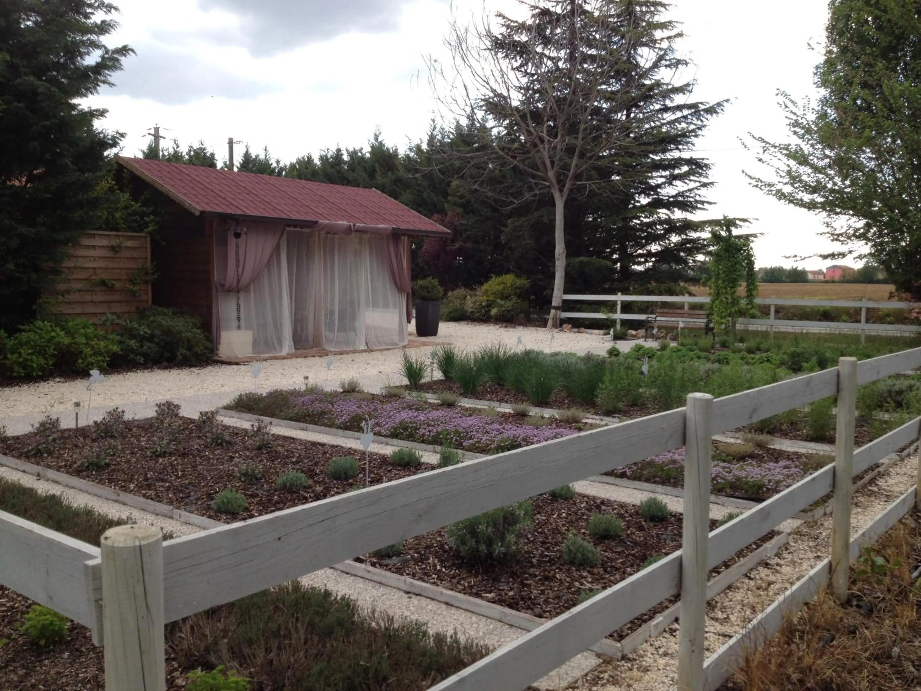 Garden in Agriturismo Corte Rocca