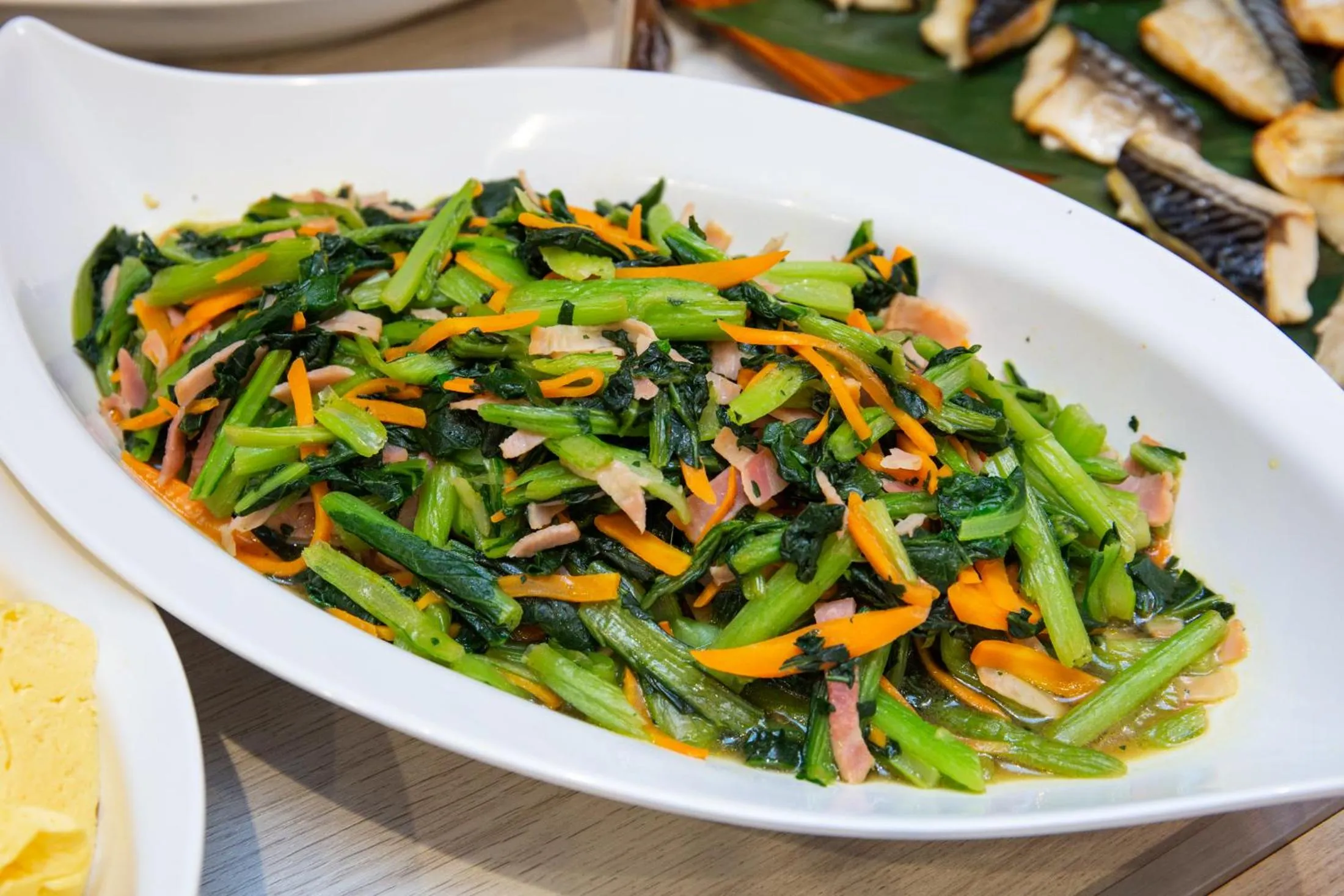 Buffet breakfast in Kuretake Inn Nankai Sakai-Ekimae