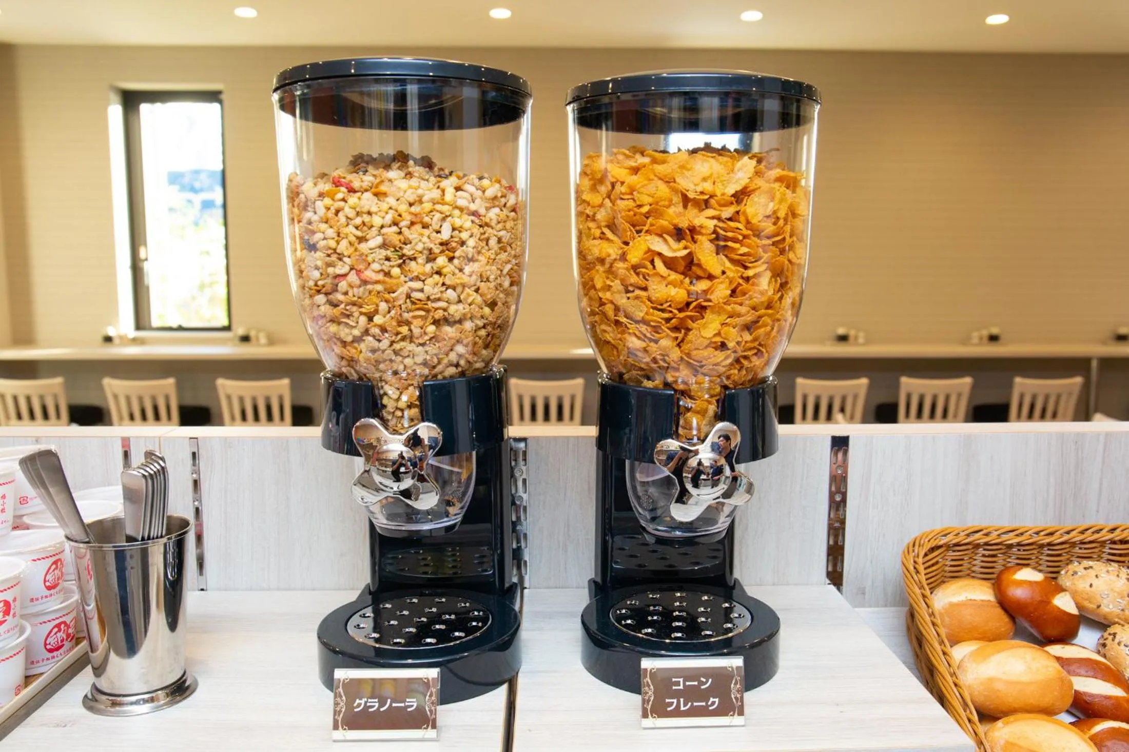 Buffet breakfast in Kuretake Inn Nankai Sakai-Ekimae