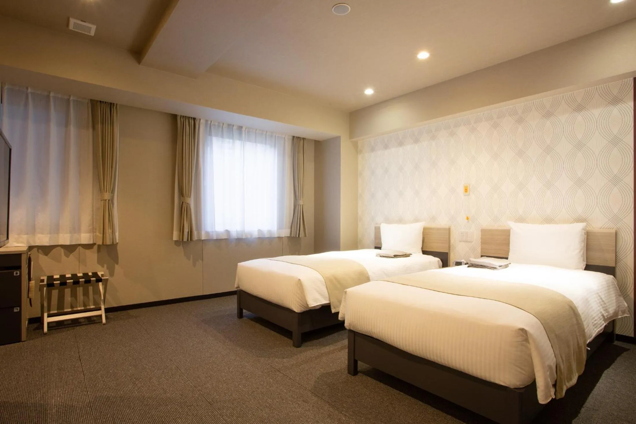 Bedroom, Bed in Kuretake Inn Osaka Midousuji Hommachi