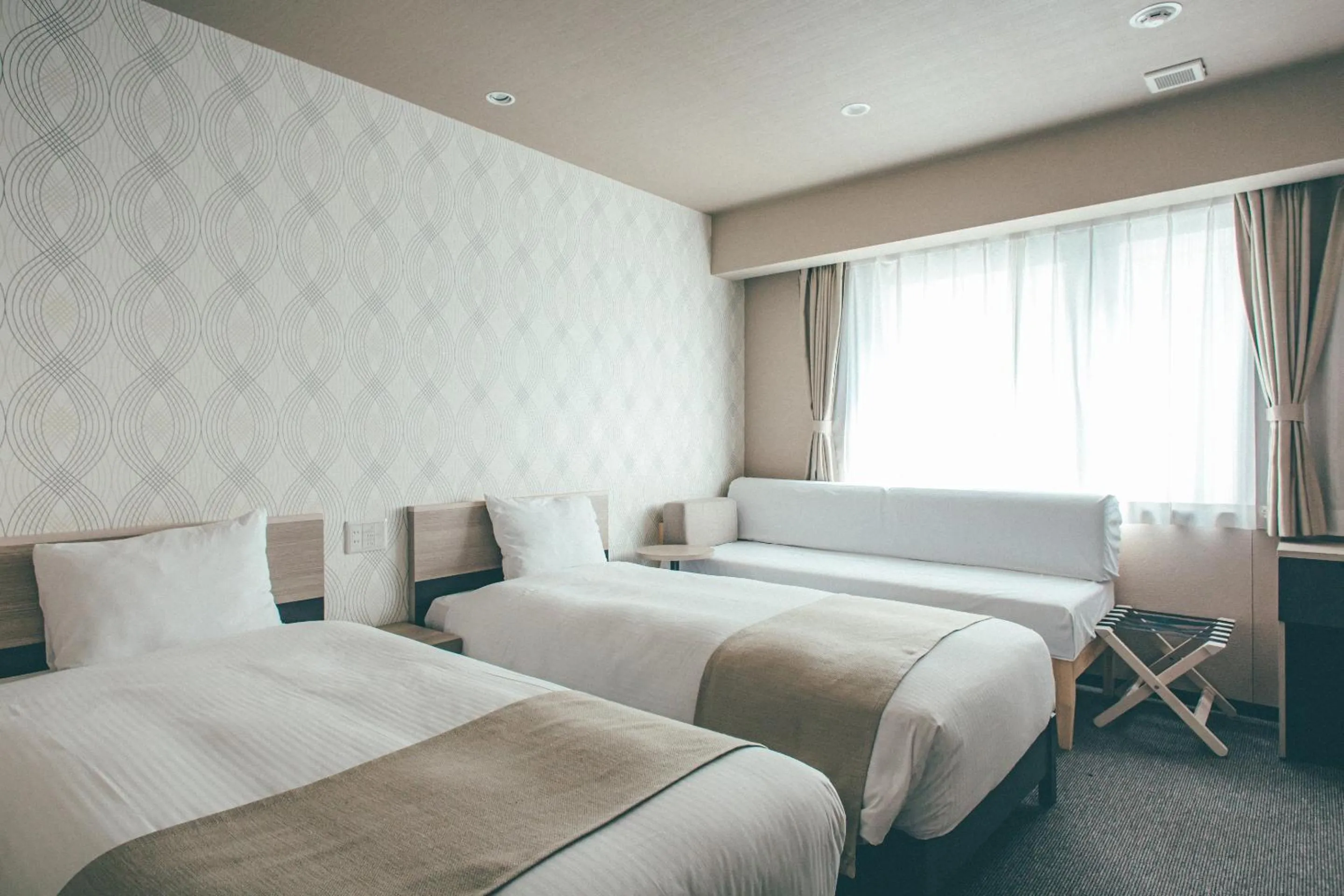 Bedroom, Bed in Kuretake Inn Osaka Midousuji Hommachi