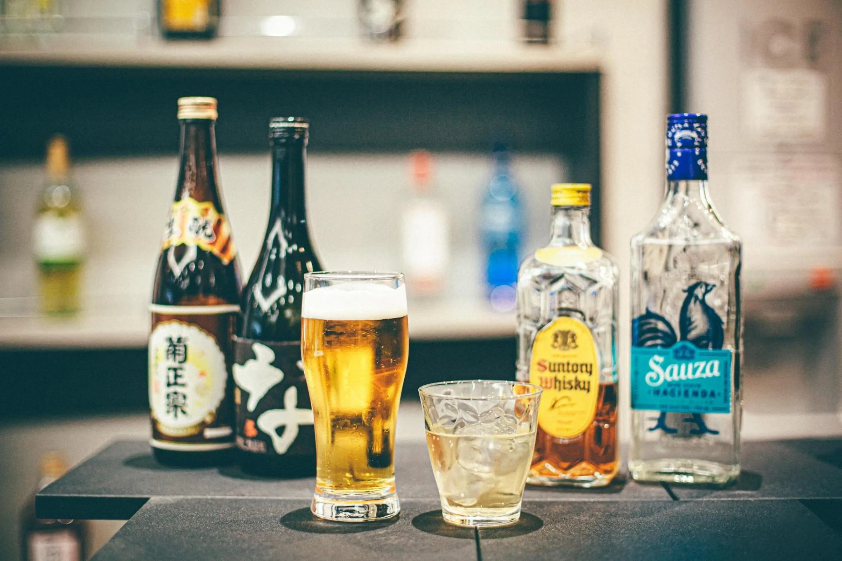 Drinks in Kuretake Inn Osaka Midousuji Hommachi