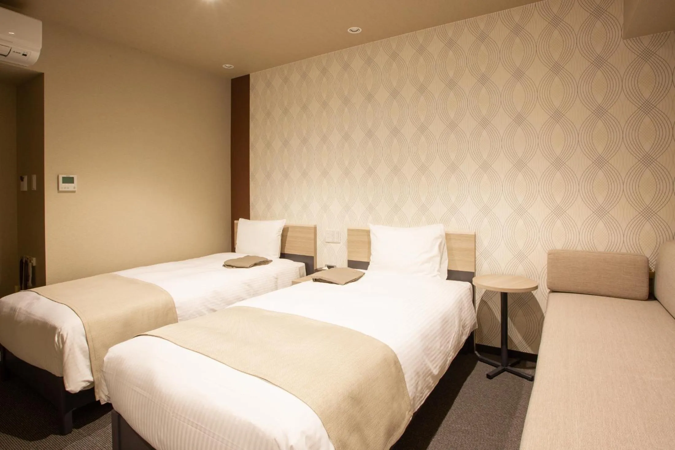 Bedroom, Bed in Kuretake Inn Osaka Midousuji Hommachi