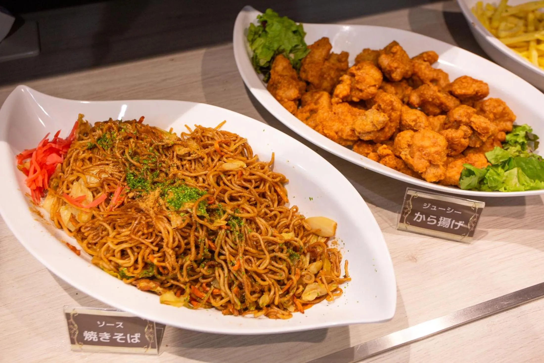 Buffet breakfast in Kuretake Inn Osaka Midousuji Hommachi