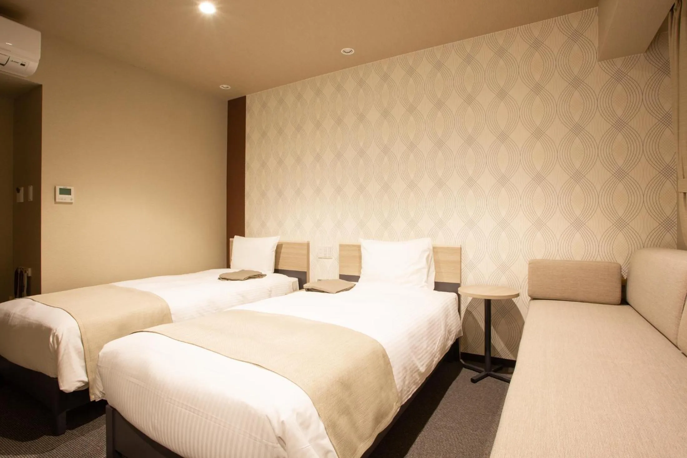 Bedroom, Bed in Kuretake Inn Osaka Midousuji Hommachi