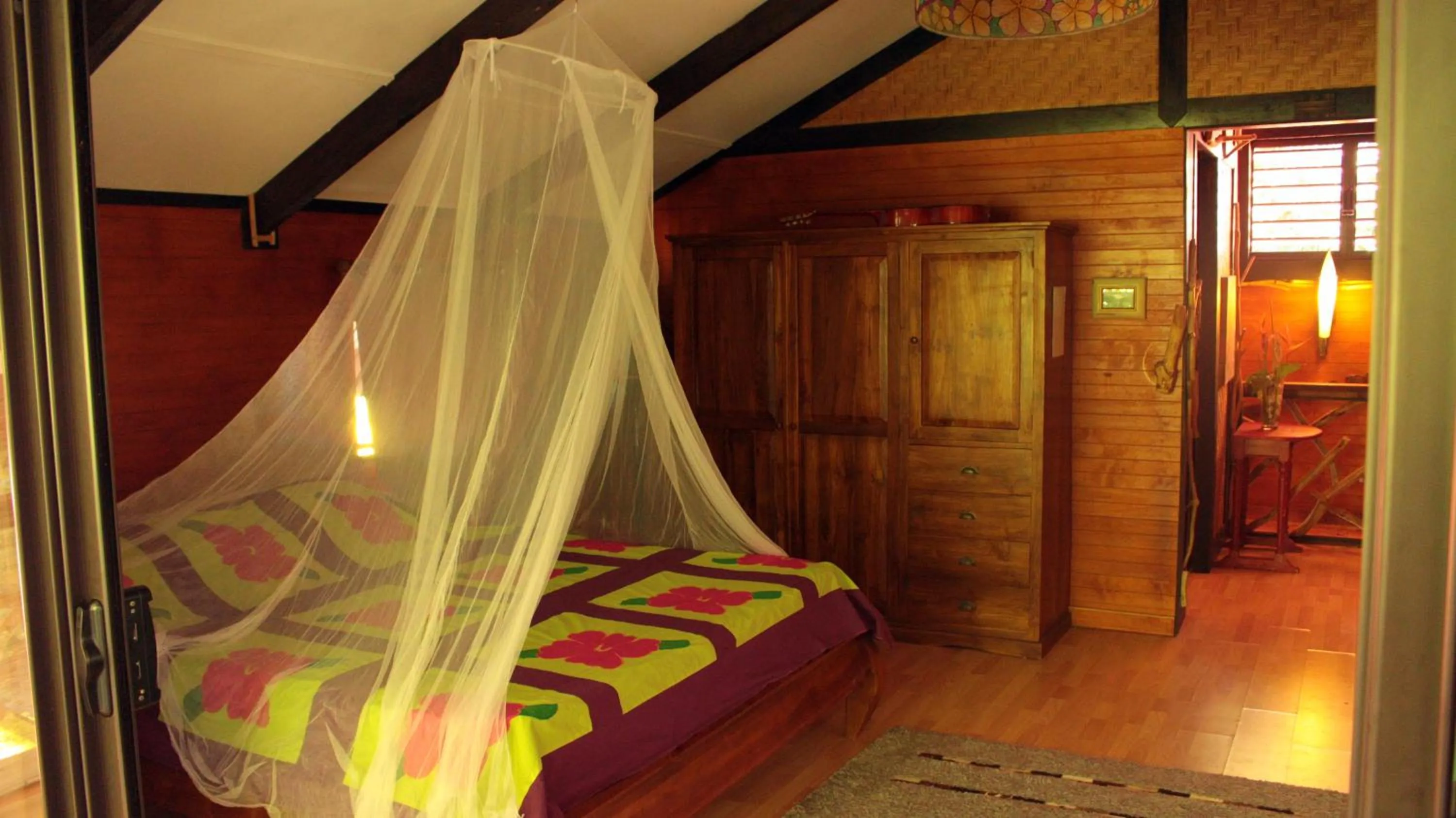 Bed in Haere Mai I Te Fare