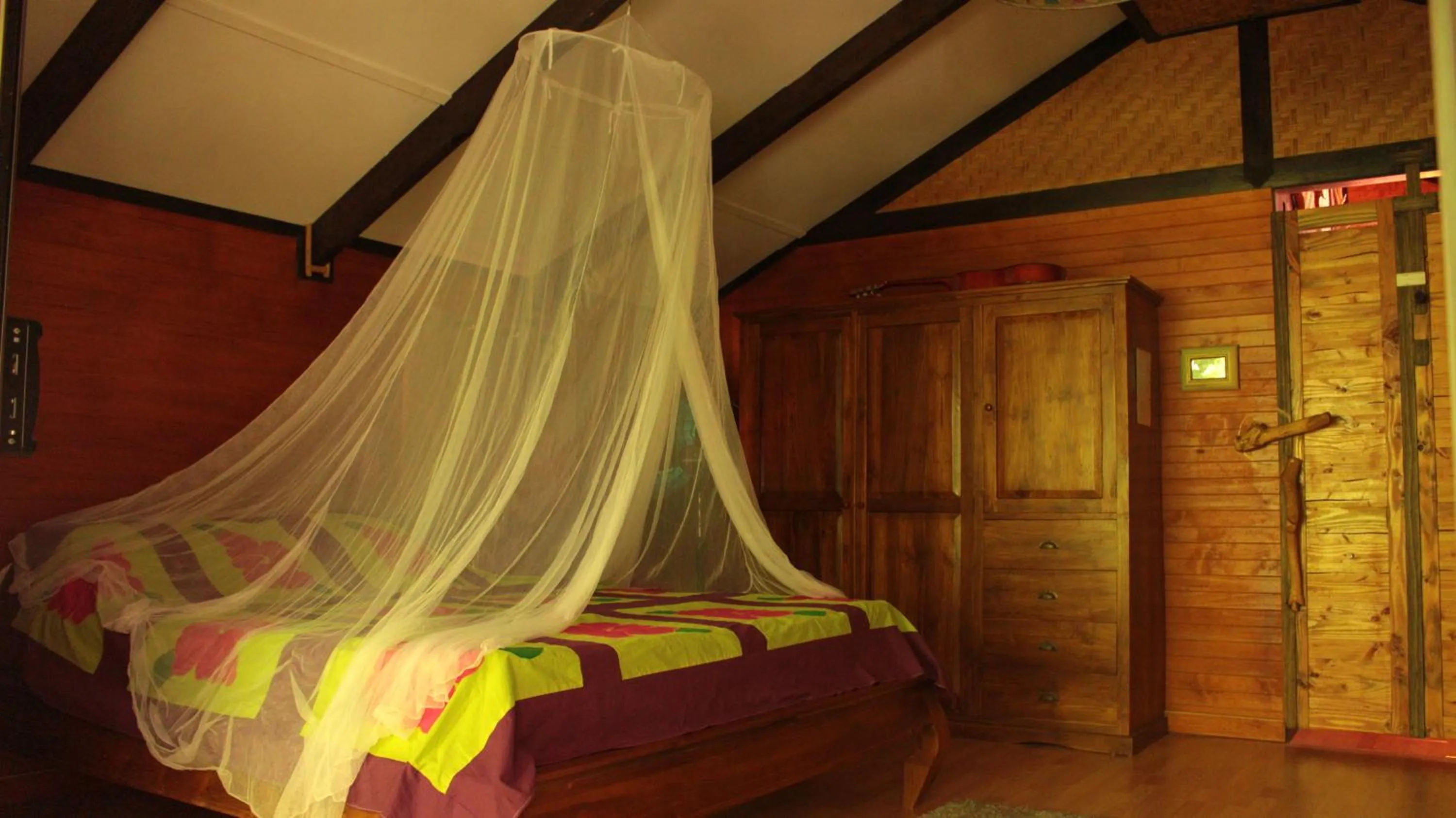 Bed in Haere Mai I Te Fare