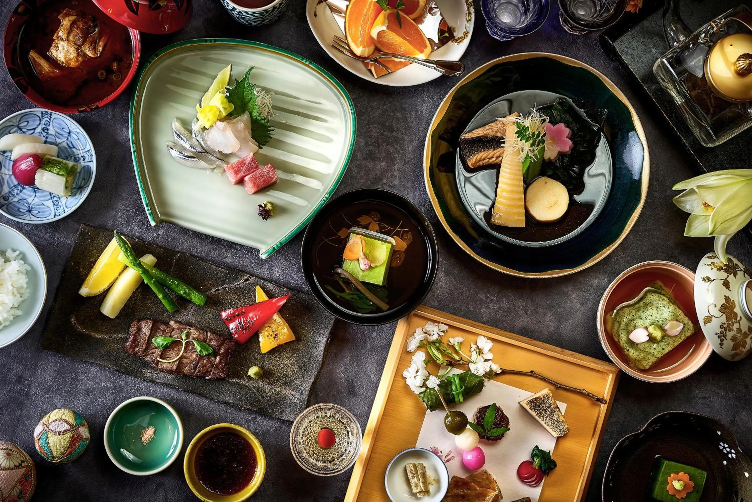 Dinner in Yamatoya Besso