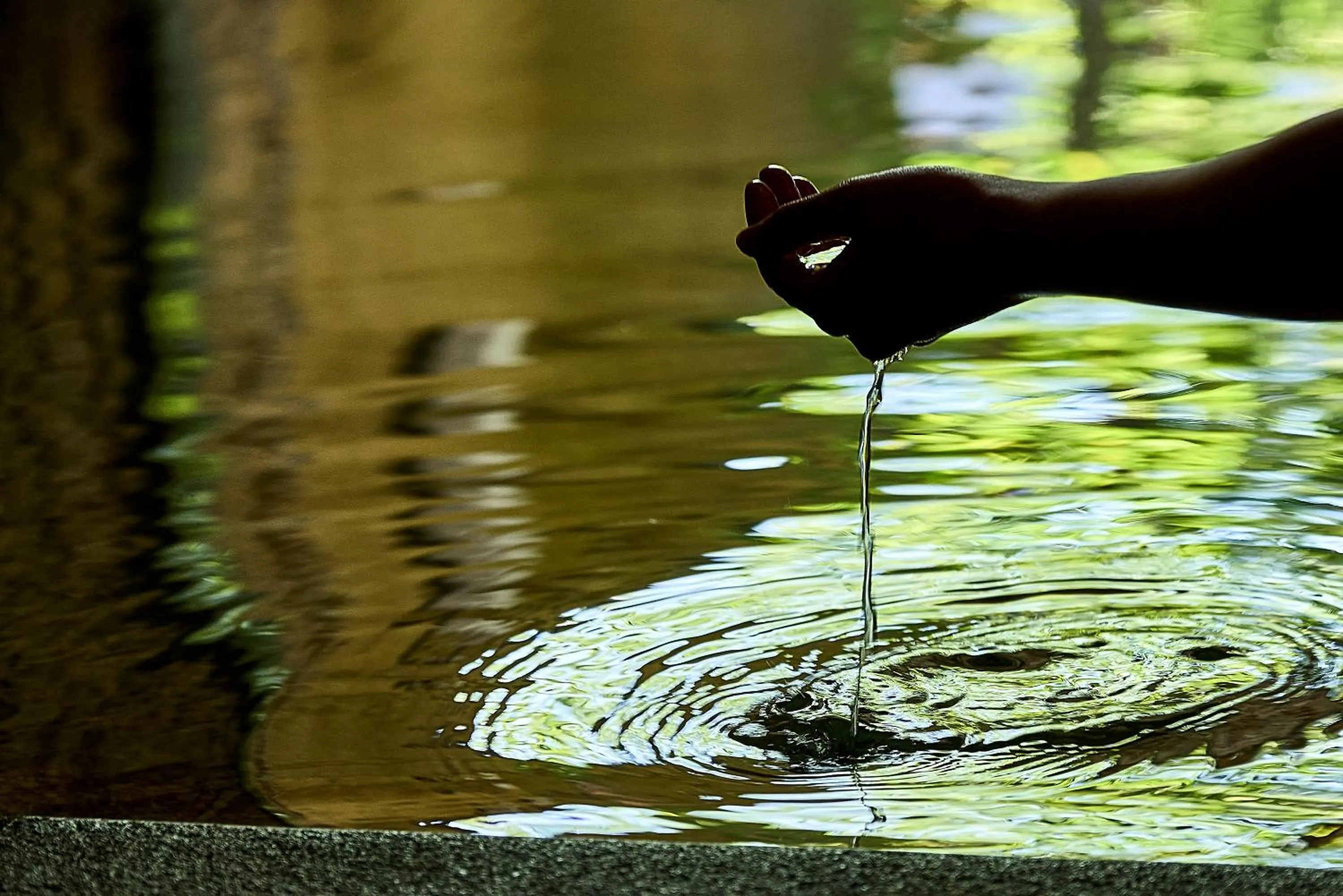 Hot Spring Bath in Yamatoya Besso