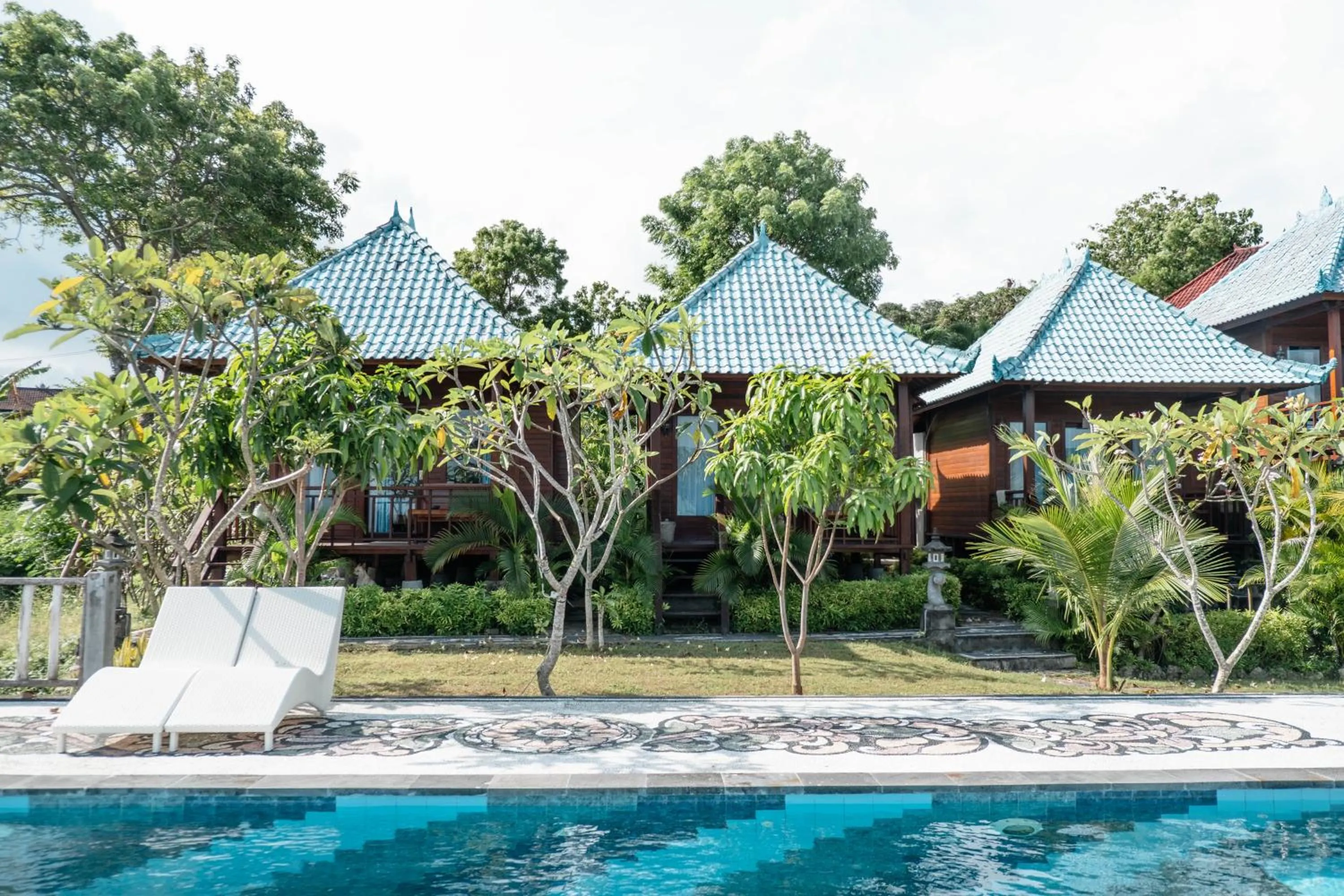 Property building in Tawe Ocean Blue Villa Lembongan