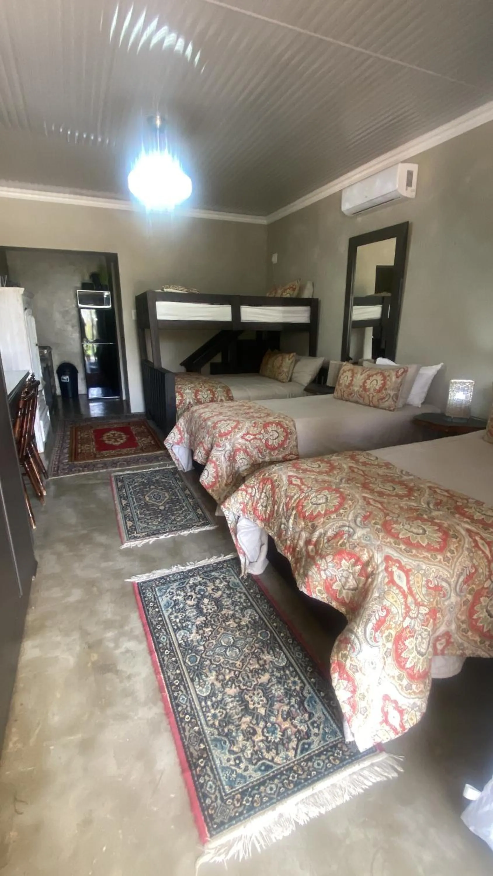 Bed in Aloe Guesthouse Klerksdorp