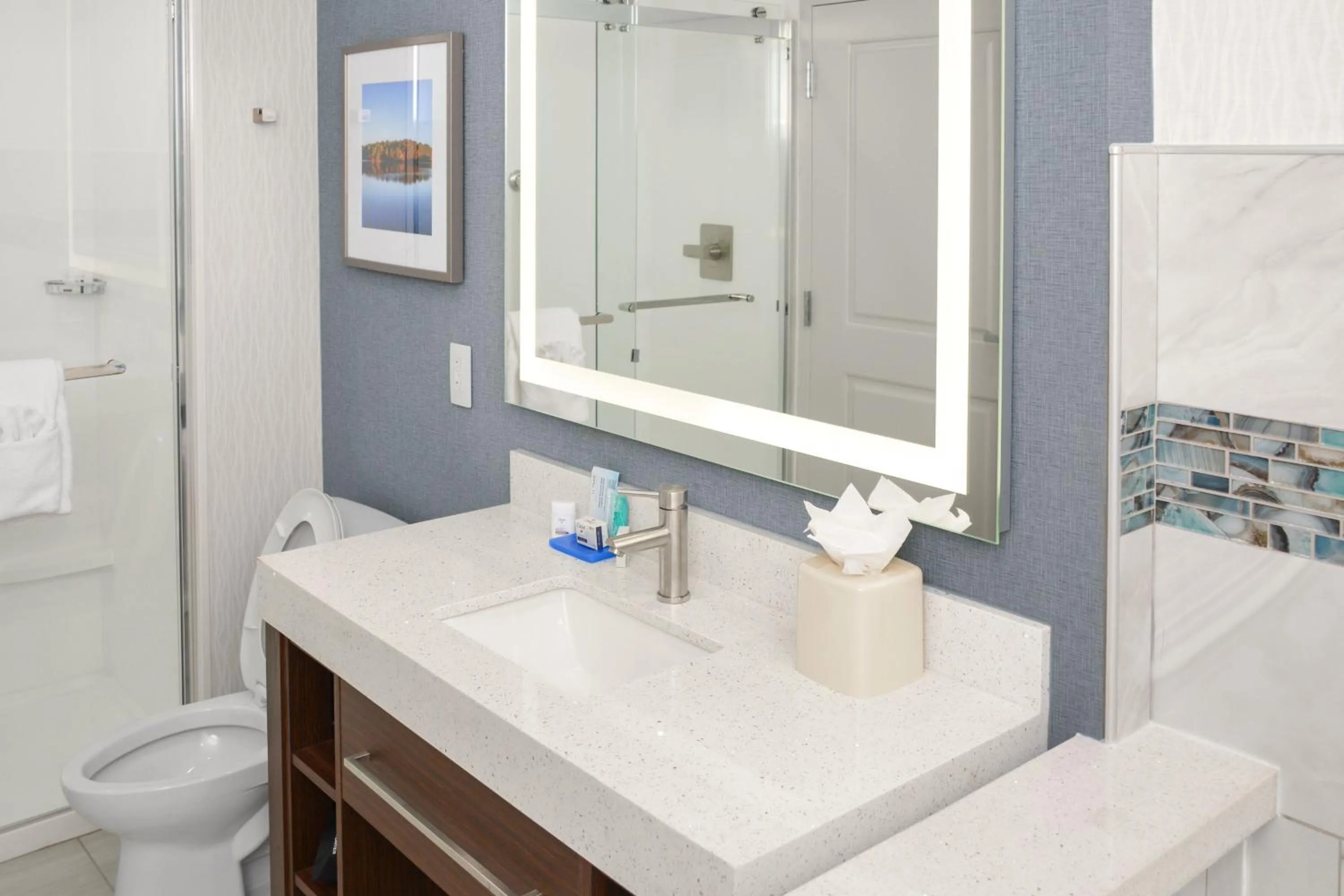 Bathroom in Four Points by Sheraton Fayetteville Fort Bragg