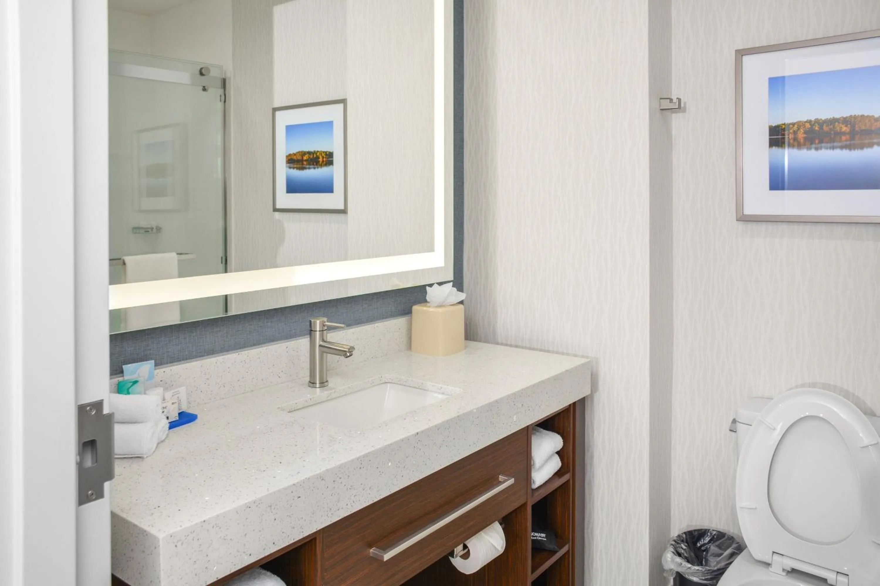 Bathroom in Four Points by Sheraton Fayetteville Fort Bragg