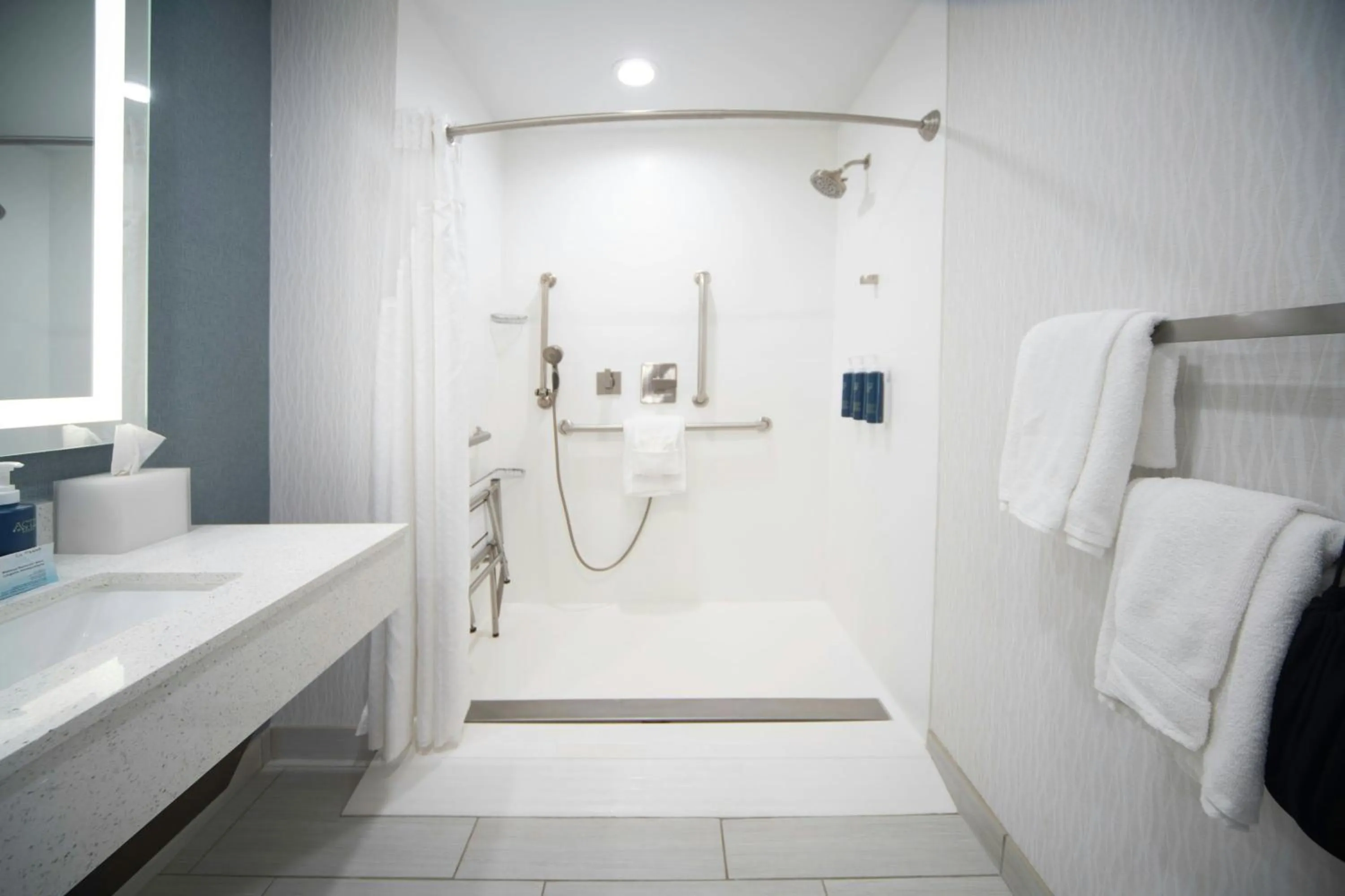 Bathroom in Four Points by Sheraton Fayetteville Fort Bragg