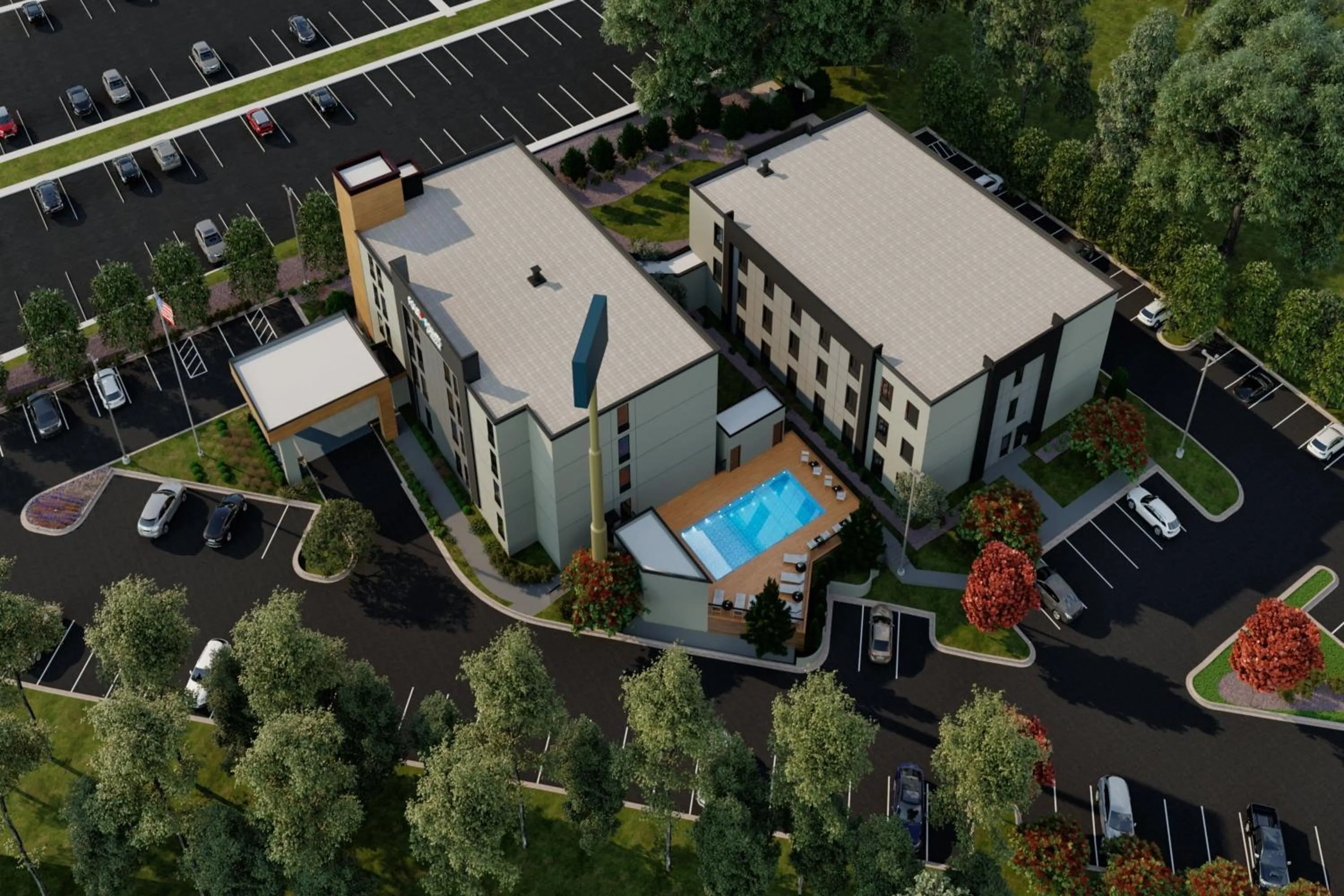 View (from property/room) in Four Points by Sheraton Fayetteville Fort Bragg