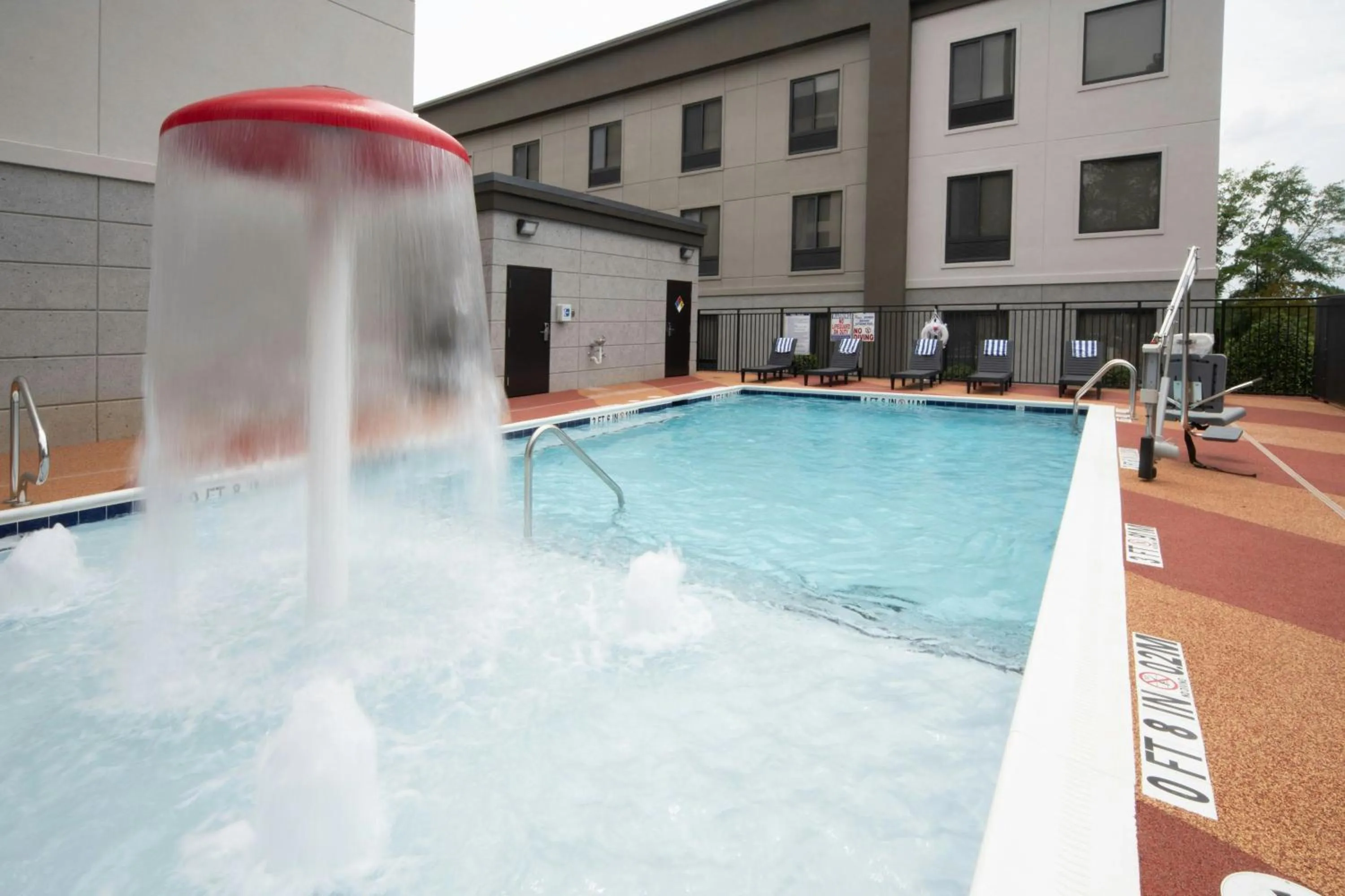 Swimming pool in Four Points by Sheraton Fayetteville Fort Bragg