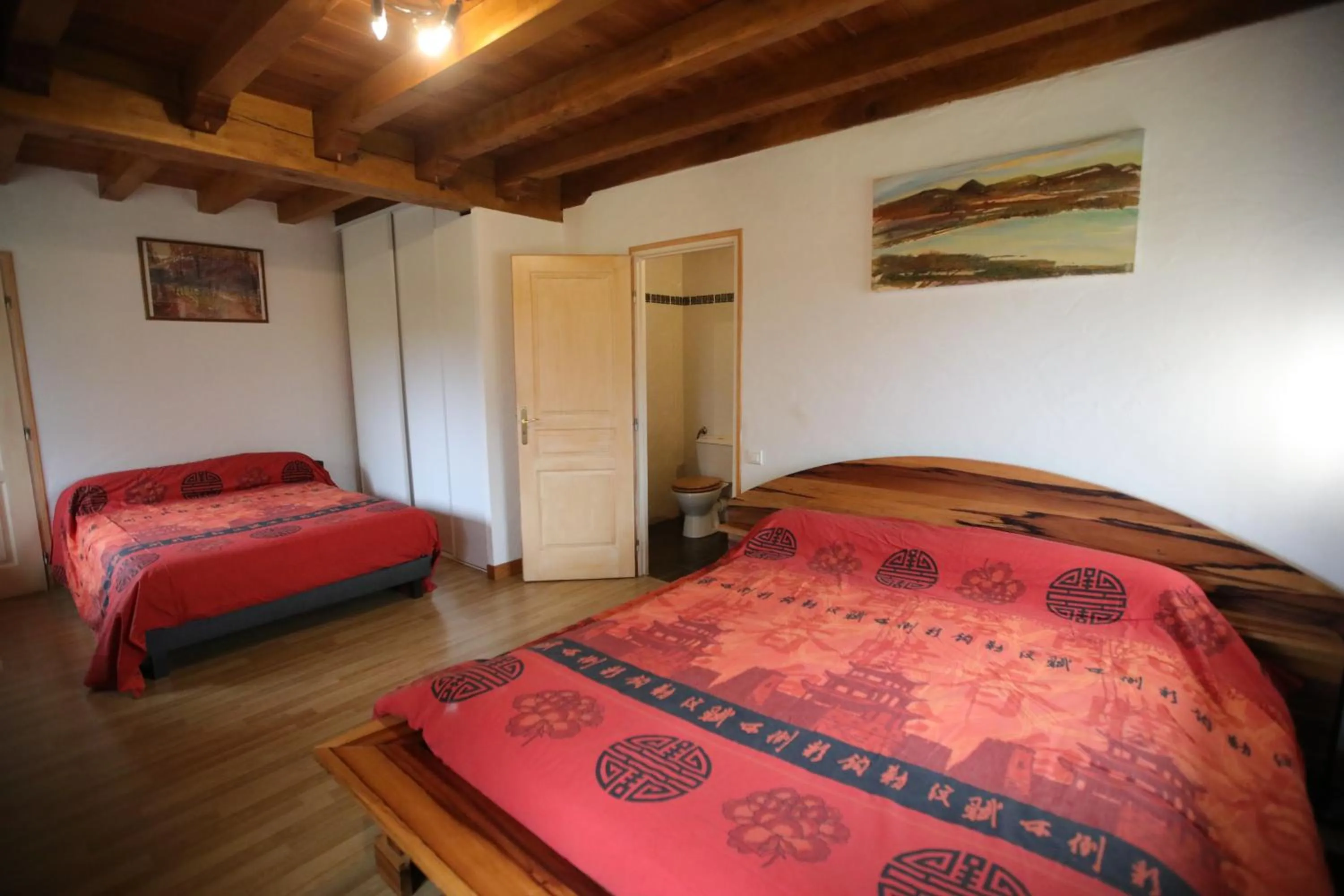 Photo of the whole room, Bed in Chambres d hotes AZKENA