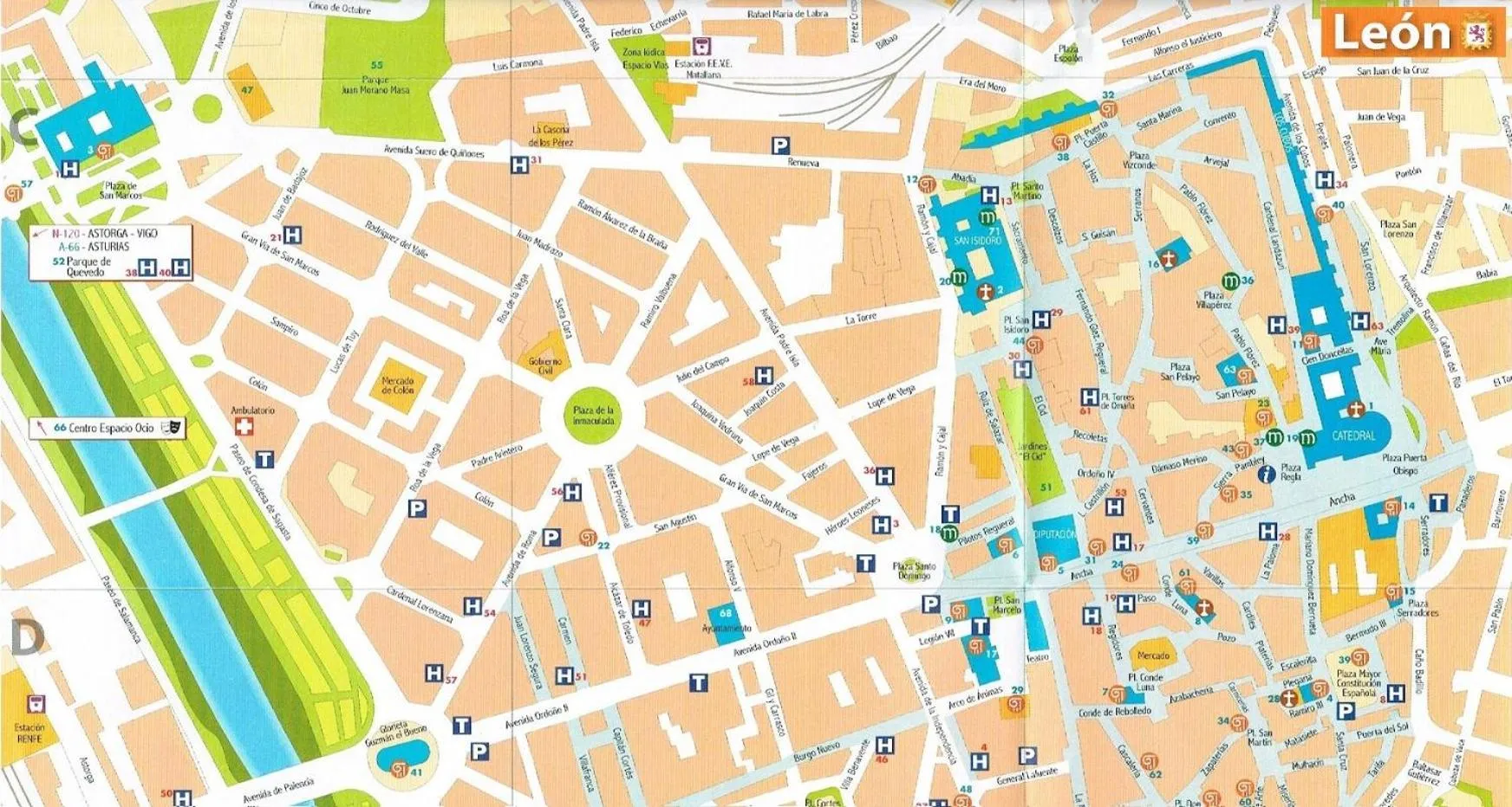 Nearby landmark in Entrevias Lodging - con Garaje y WIFI