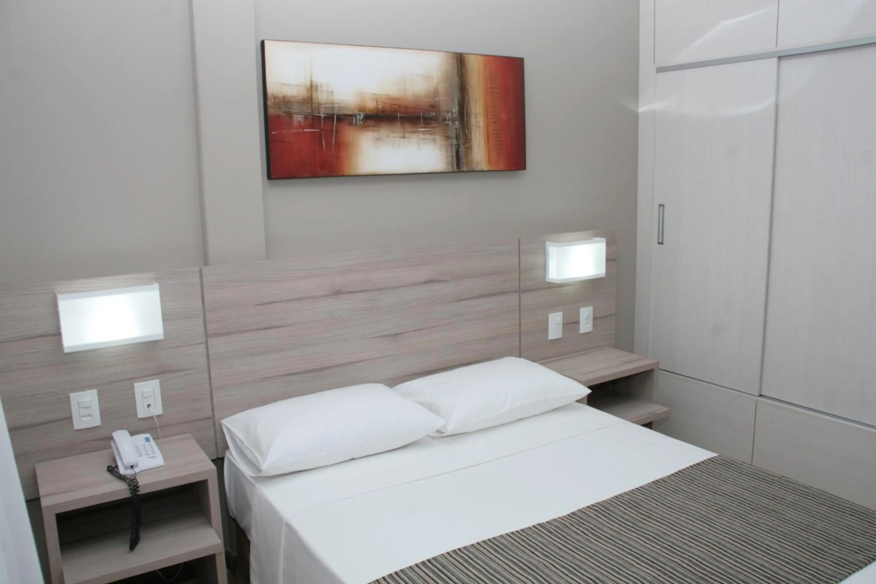 Bed in Hotel Linhatur