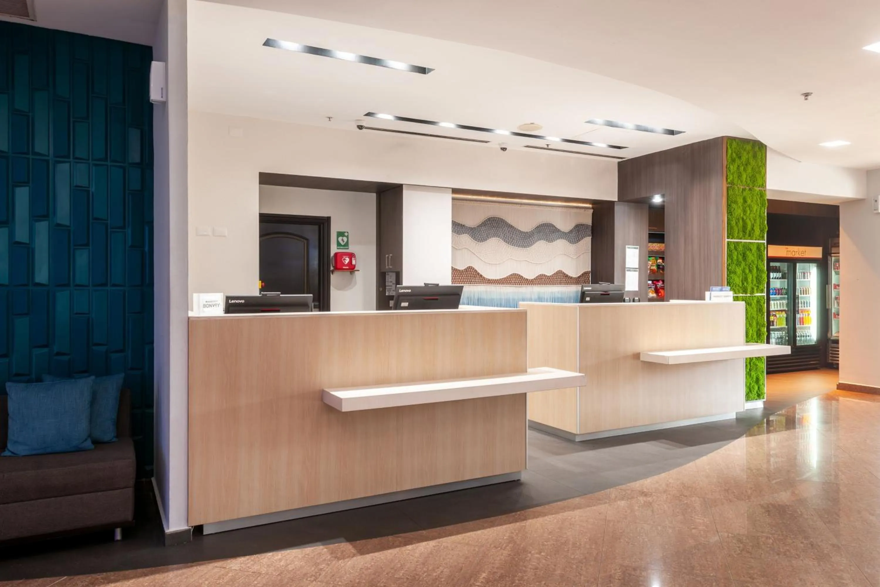Lobby or reception in Courtyard by Marriott San Salvador
