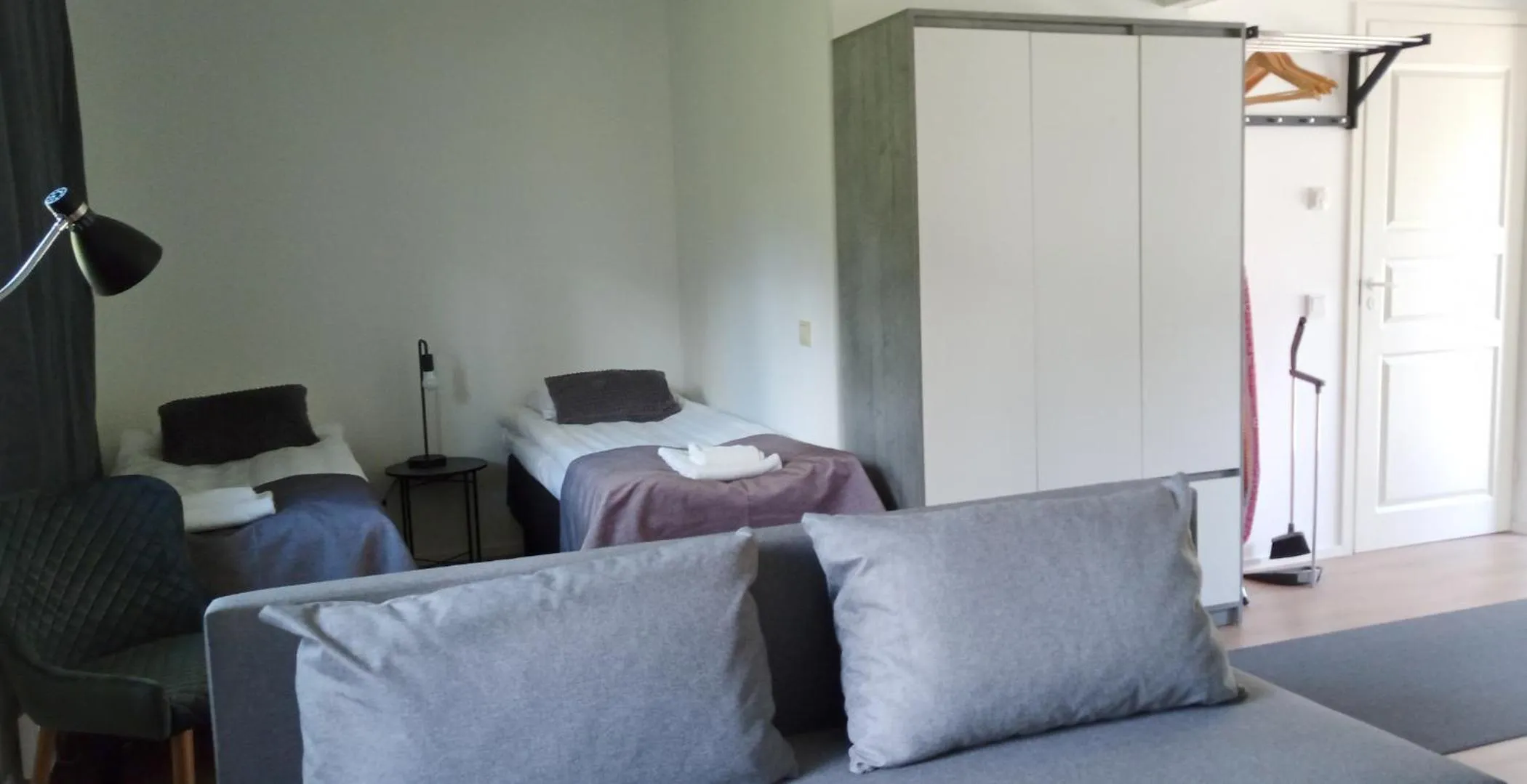 Bed in Kuukkeli Apartments Vuotso