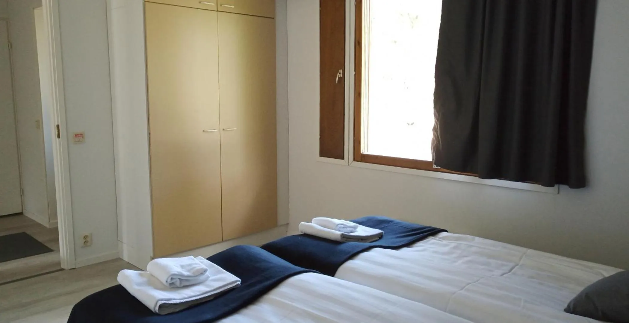 Bed in Kuukkeli Apartments Vuotso