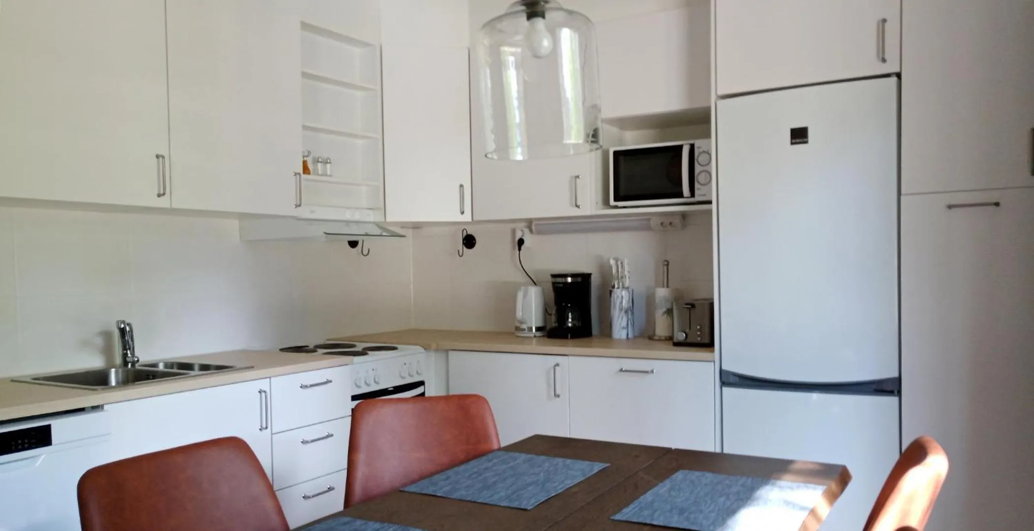 Coffee/tea facilities in Kuukkeli Apartments Vuotso