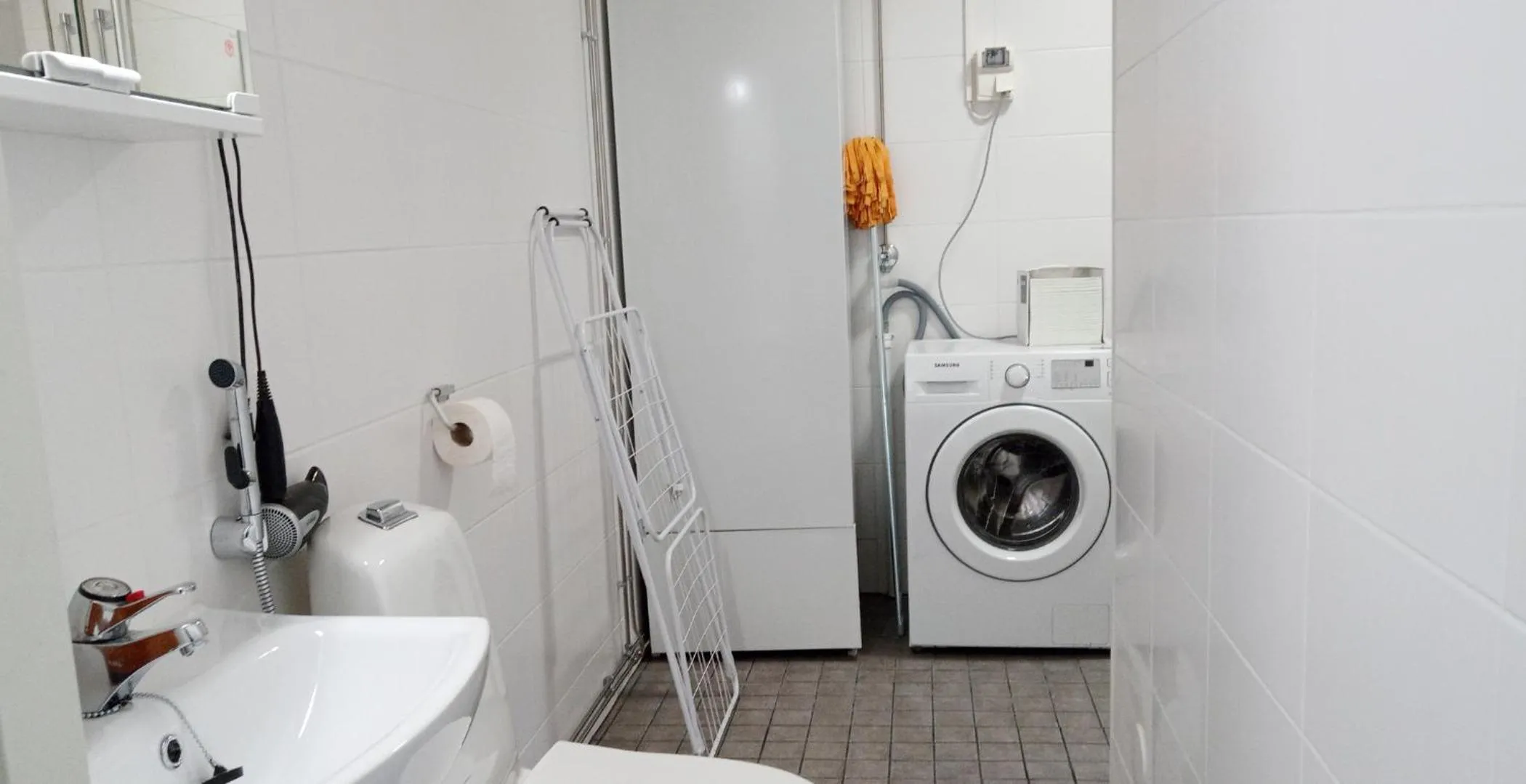 Shower in Kuukkeli Apartments Vuotso