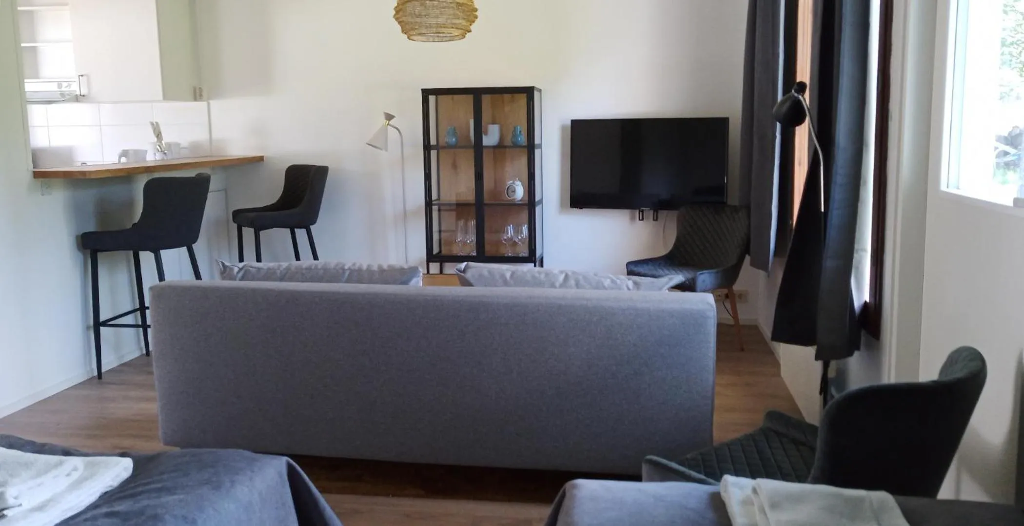 TV and multimedia in Kuukkeli Apartments Vuotso