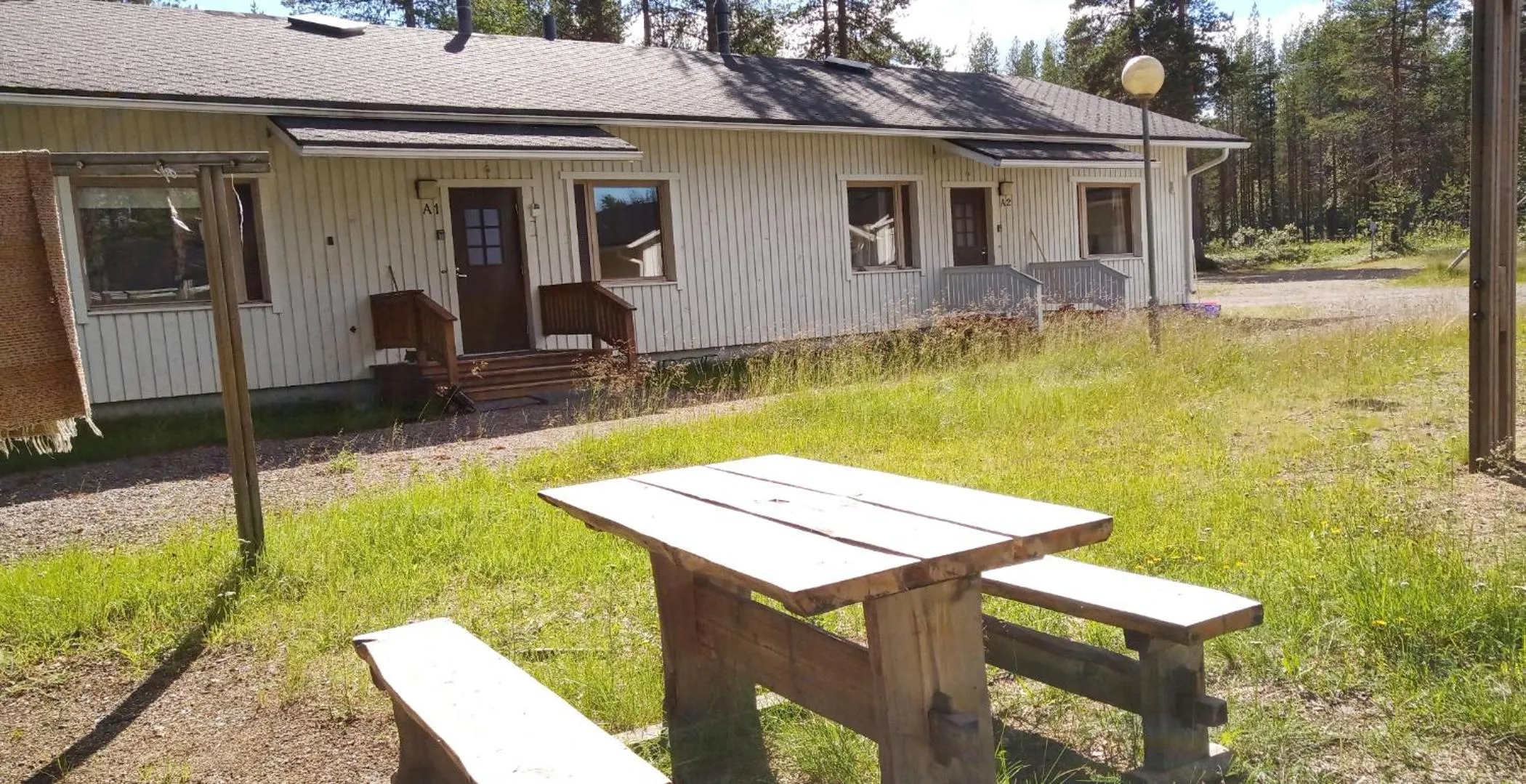 Property building in Kuukkeli Apartments Vuotso