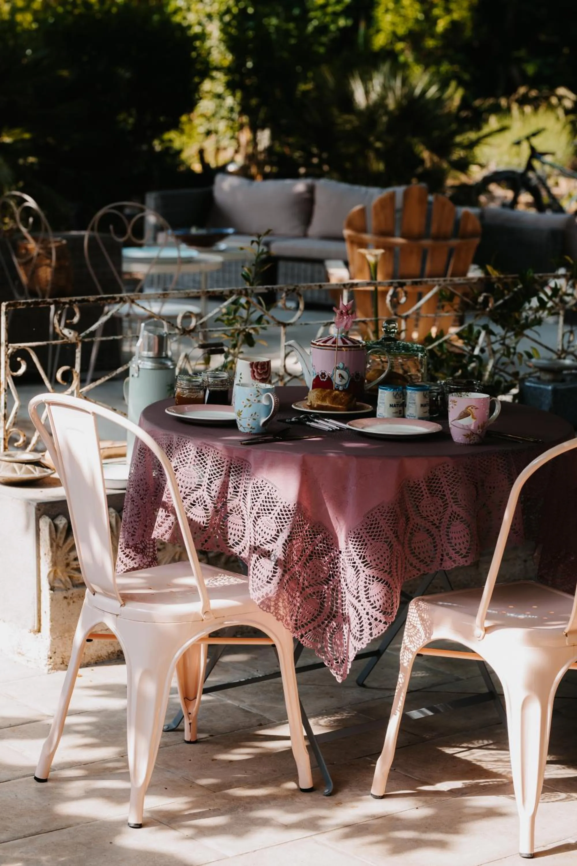 Patio in Les intérieurs d'Angèle