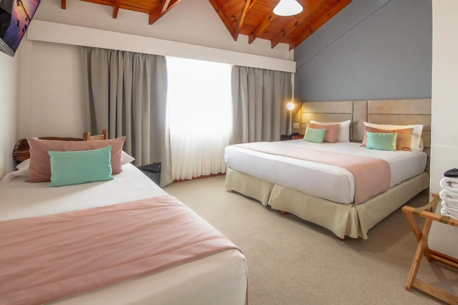 Bed in Aikendor Hotel Panorámico