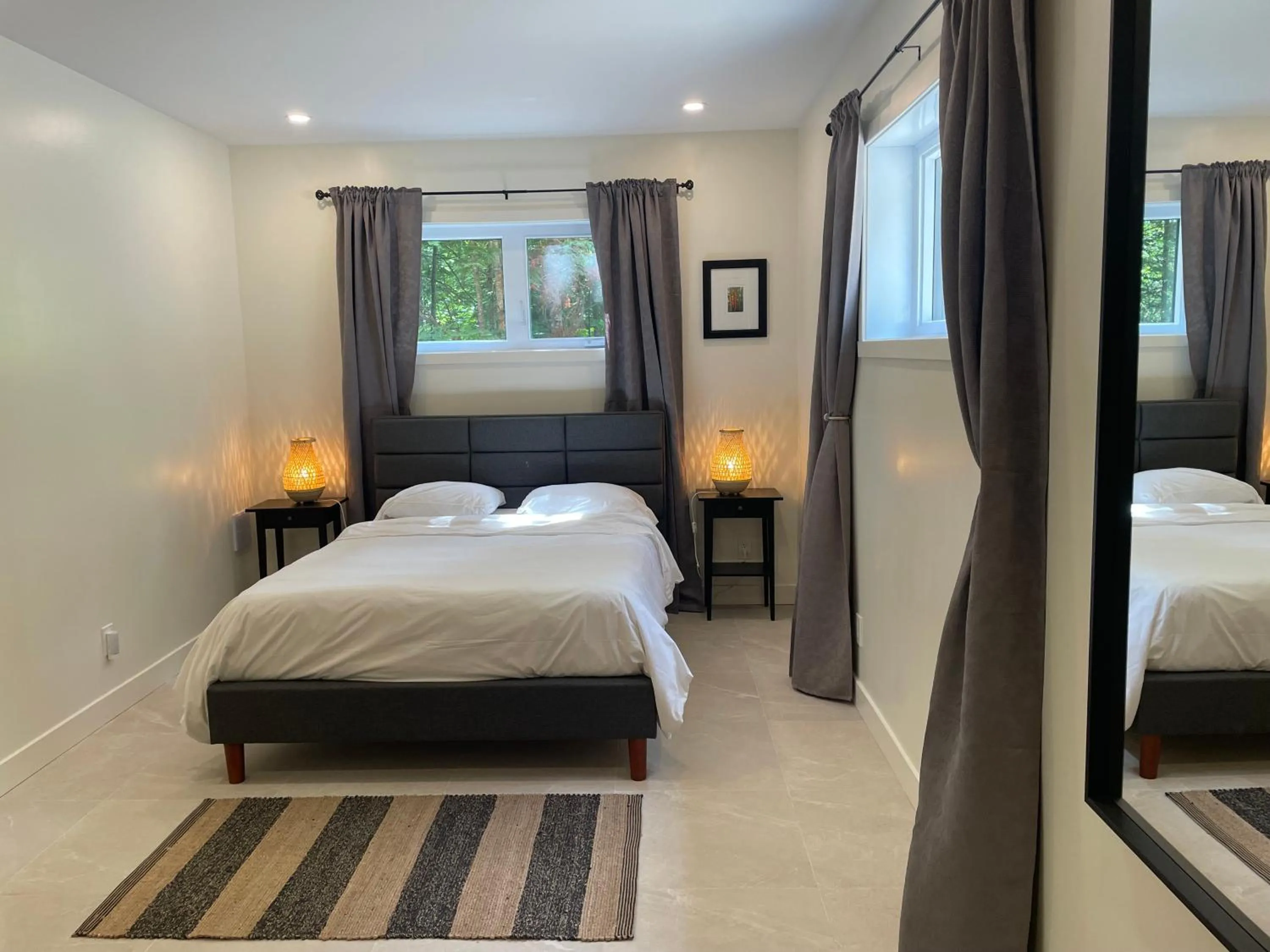 Bedroom, Bed in Les Chalets du Lac Grenier