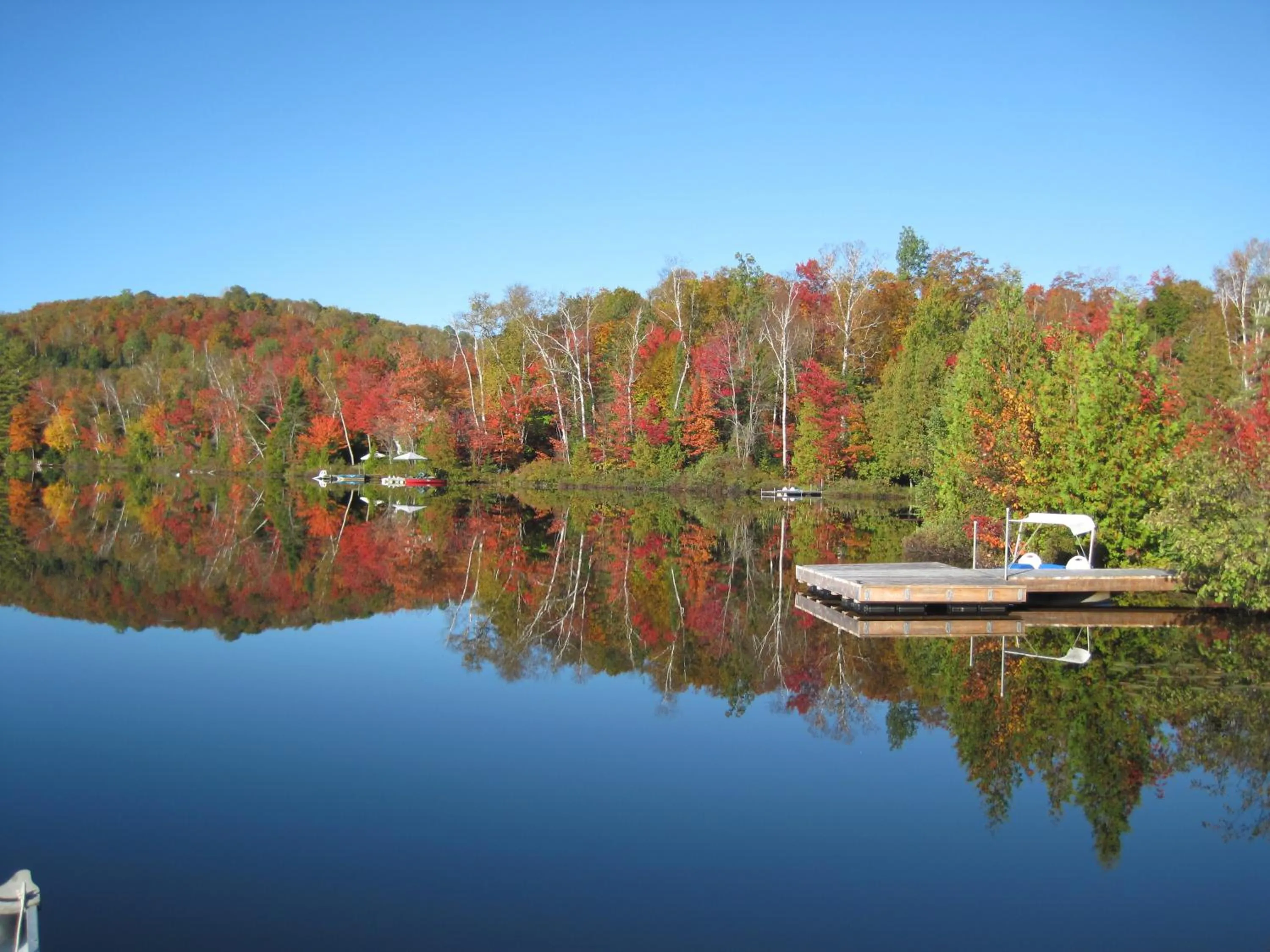 Autumn in Les Chalets du Lac Grenier