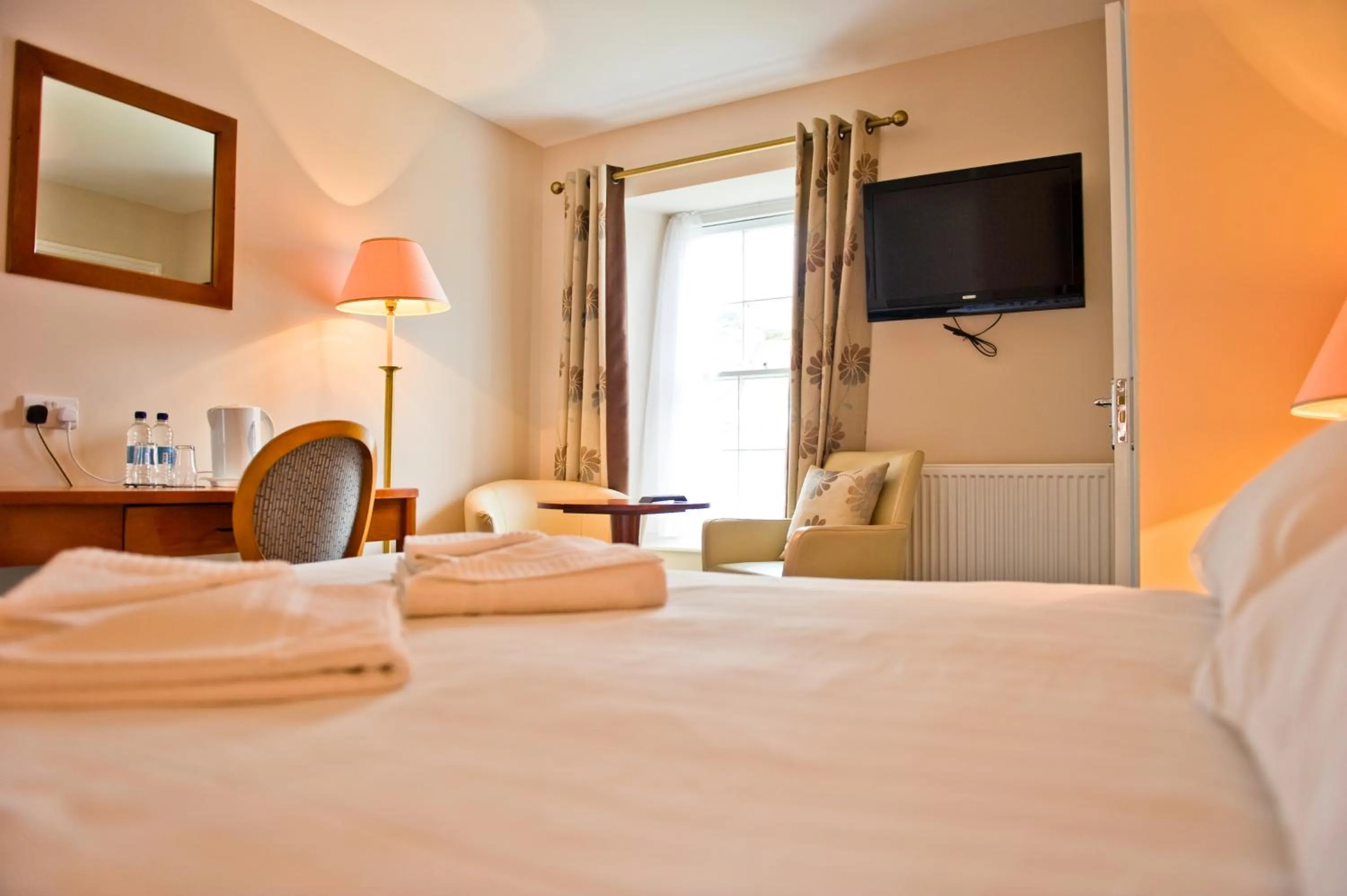 Bed in Four Seasons Hotel