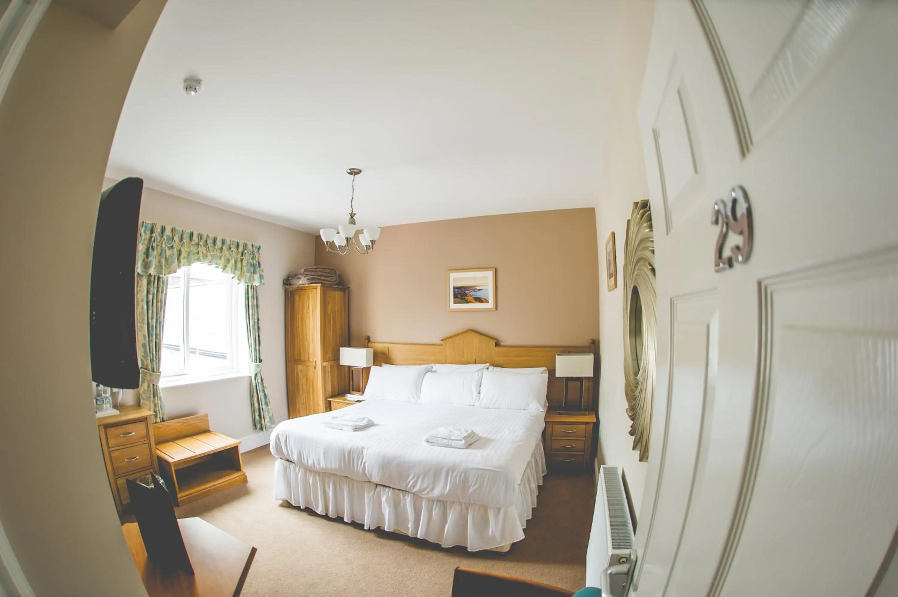 Bed in Four Seasons Hotel