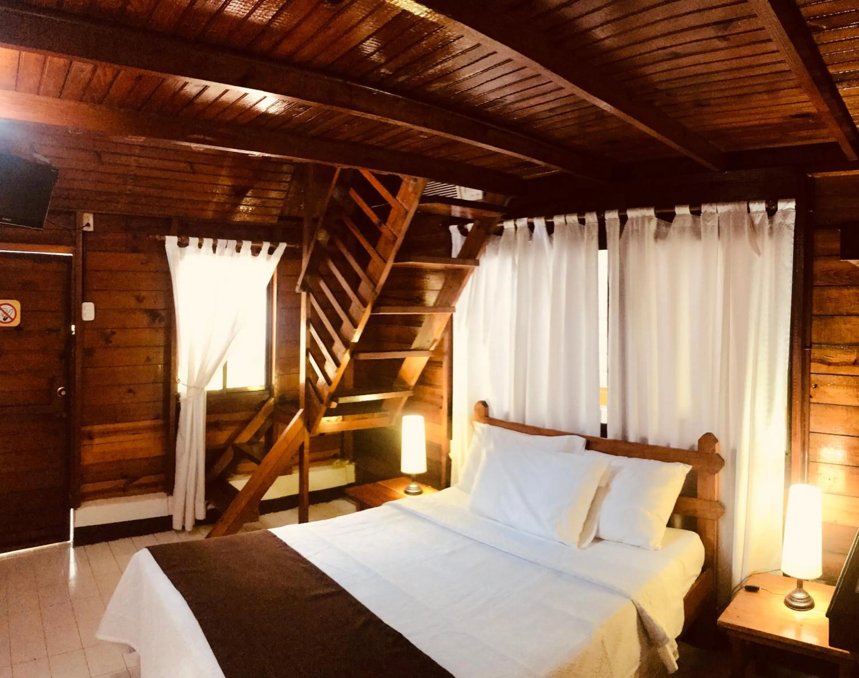 Bed in Cabañas Agua Dulce