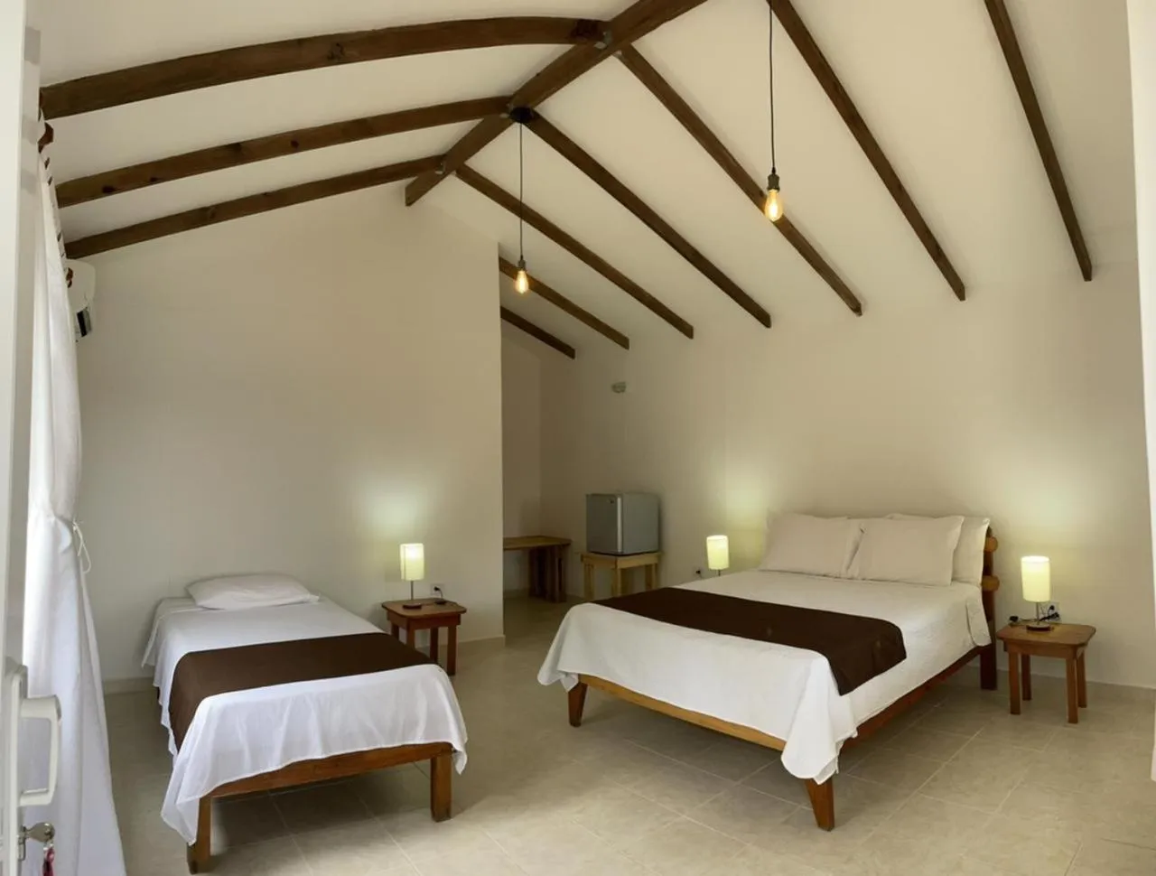 Bed in Cabañas Agua Dulce