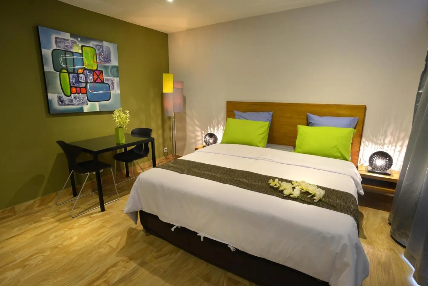 Bed in Eden Appartel