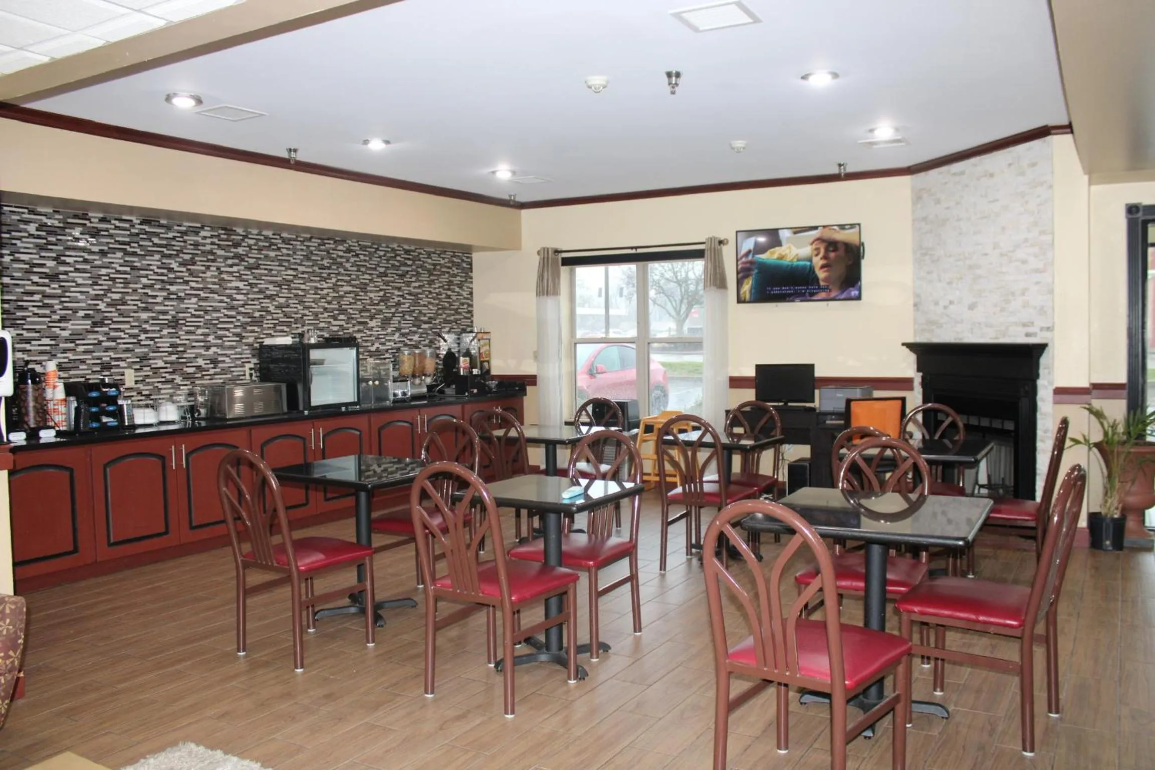 Breakfast in Quality Suites