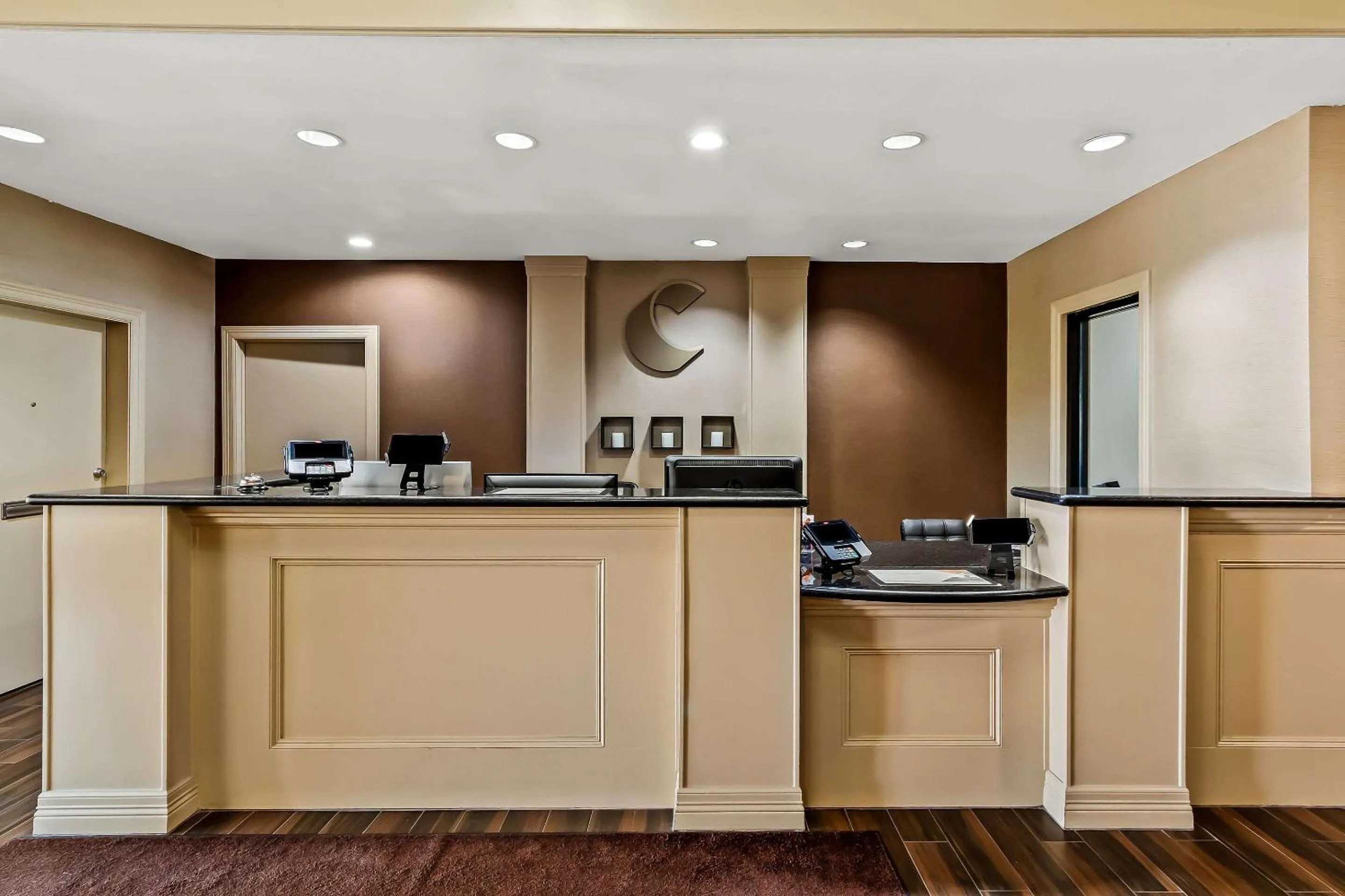 Lobby or reception in Comfort Inn & Suites Donna near I-2