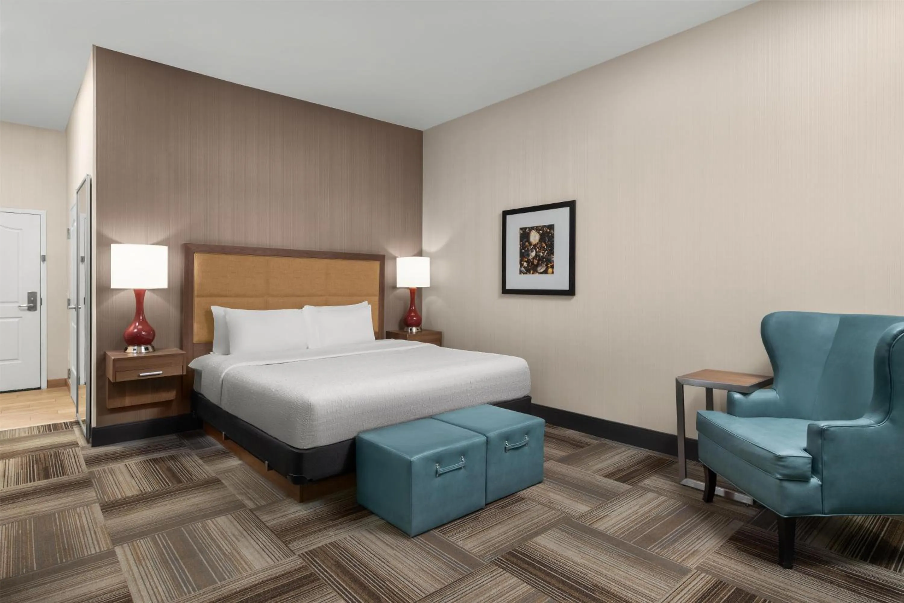 Bed in Hampton Inn & Suites Arroyo Grande