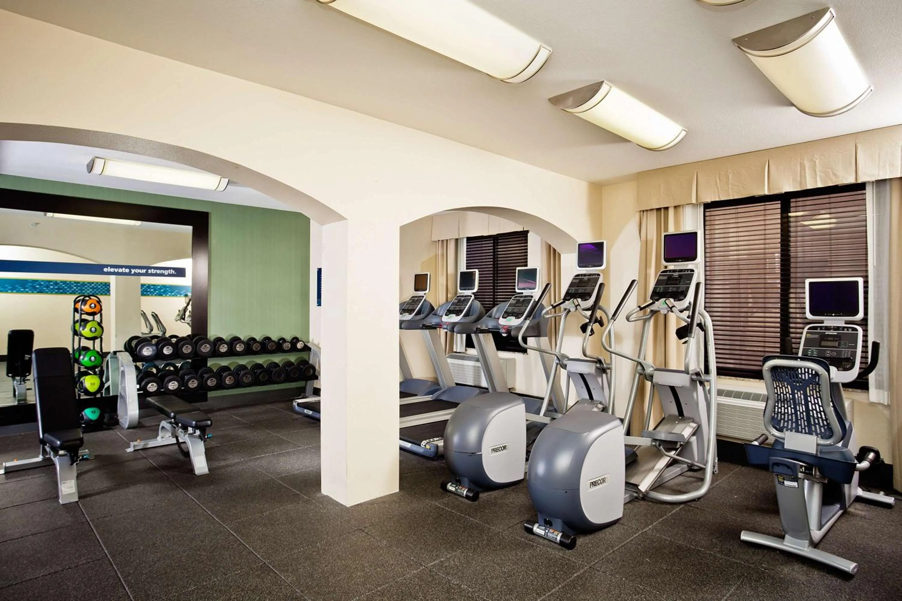 Fitness centre/facilities in Hampton Inn & Suites Arroyo Grande