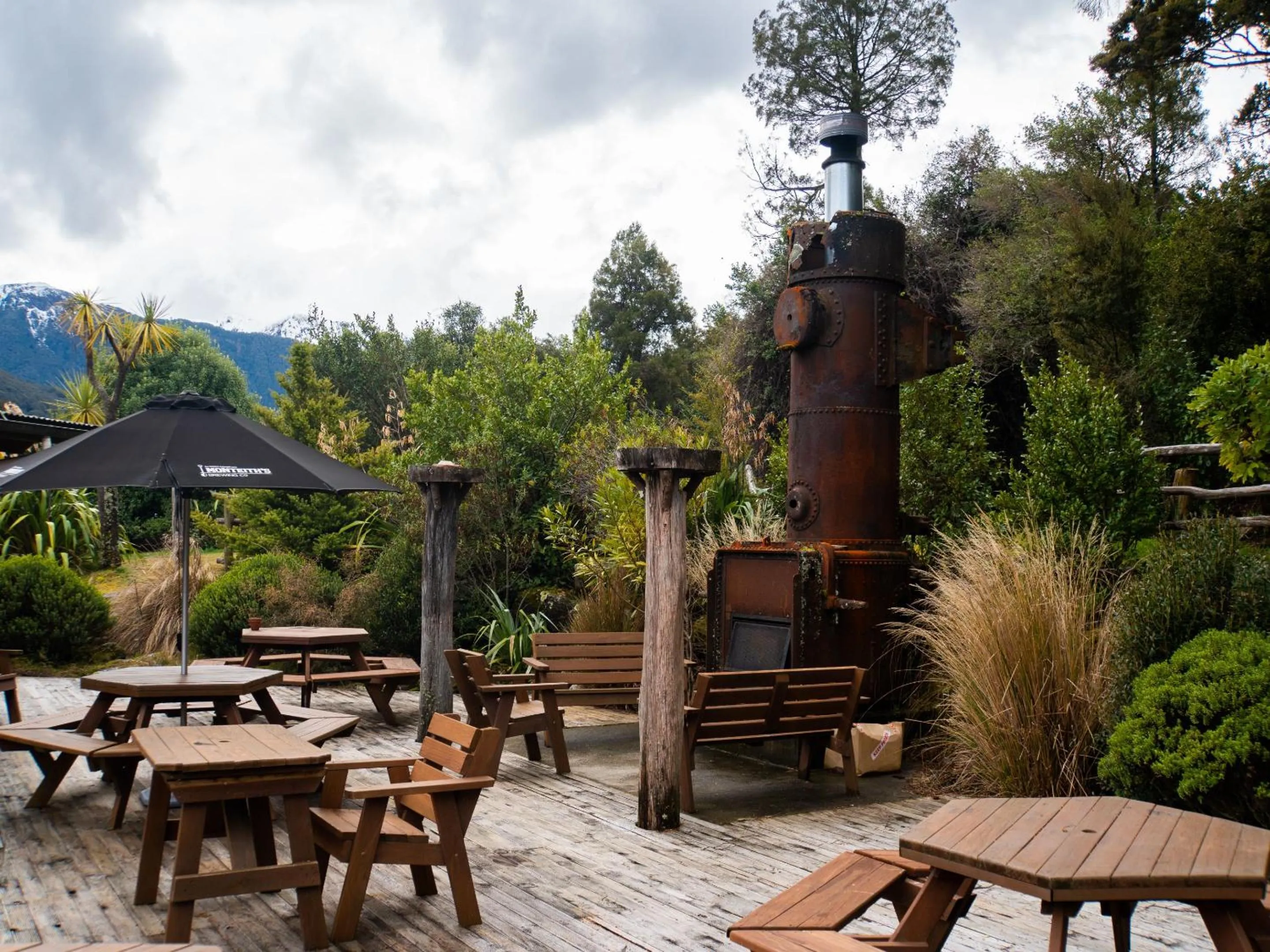 Restaurant/places to eat in Wonderland Makarora Lodge